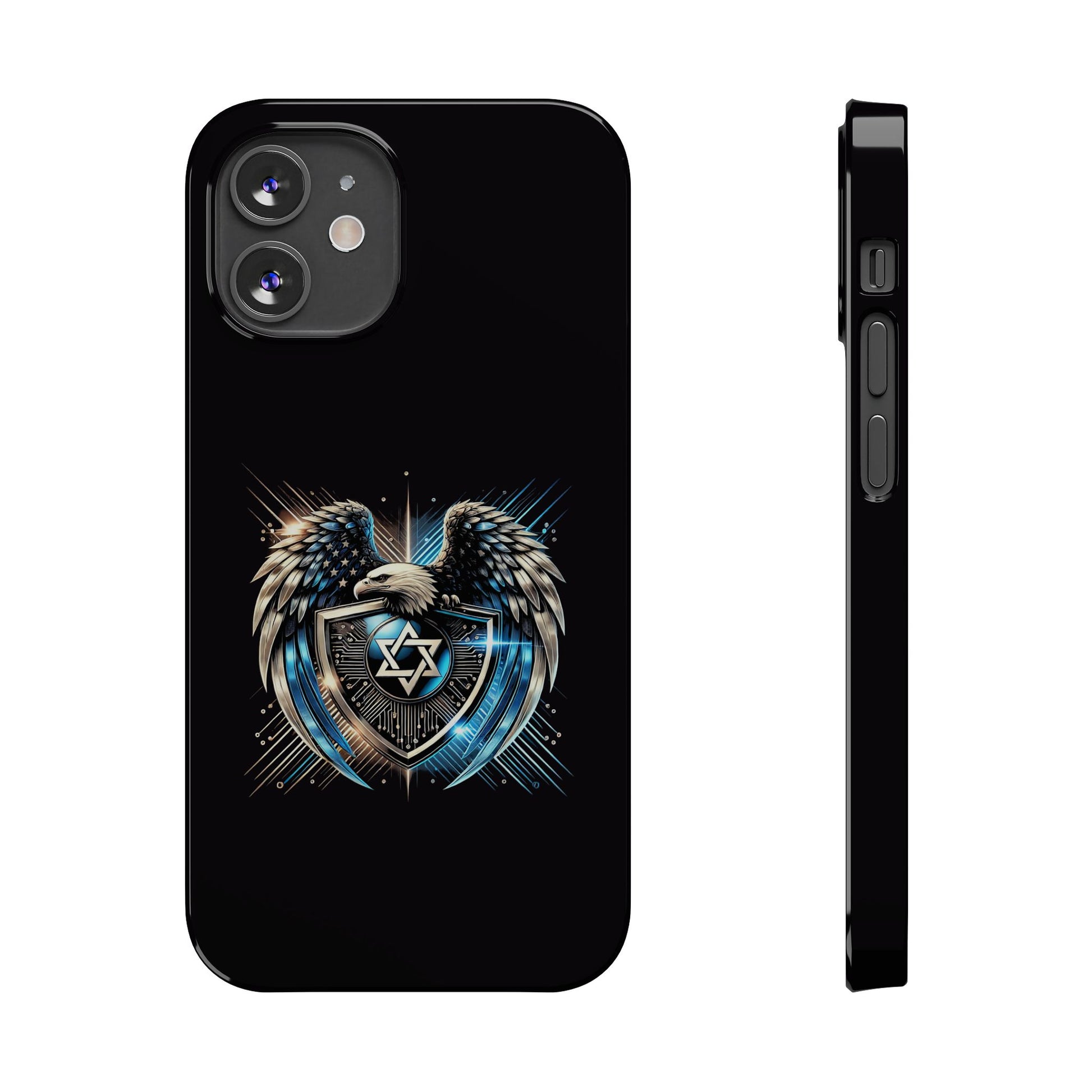 Wings of Zion Slim Phone Cases - American Zionist