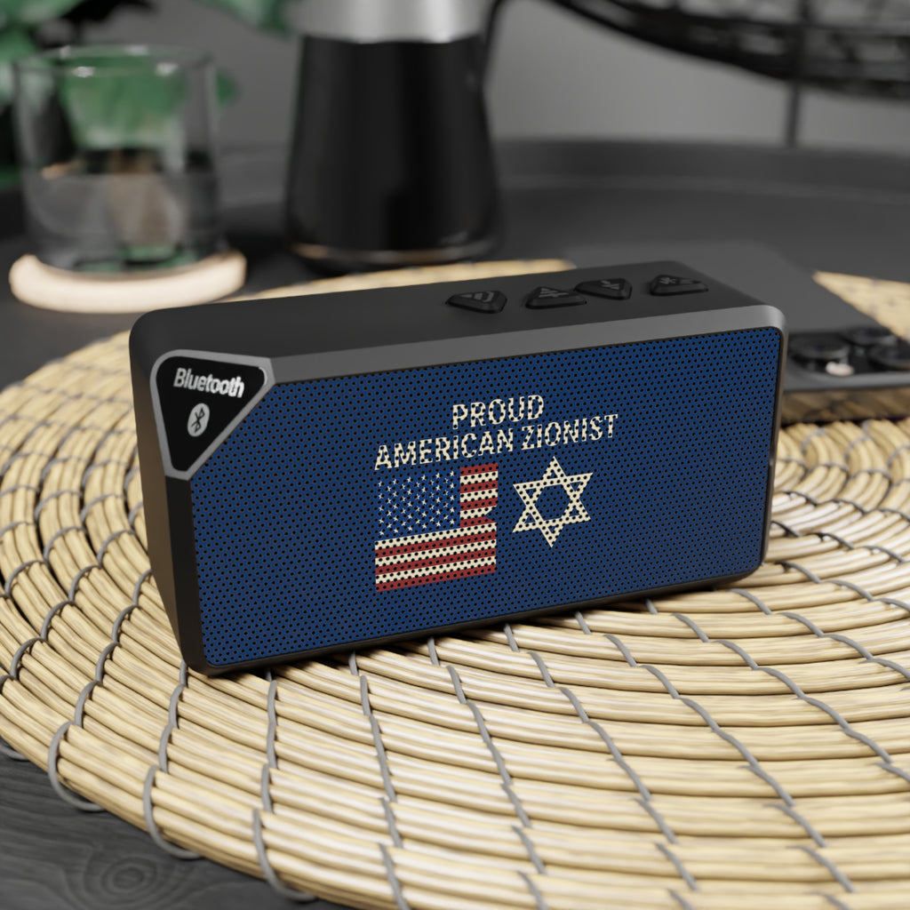 Blue Proud American Zionist Jabba Bluetooth Speaker - American Zionist