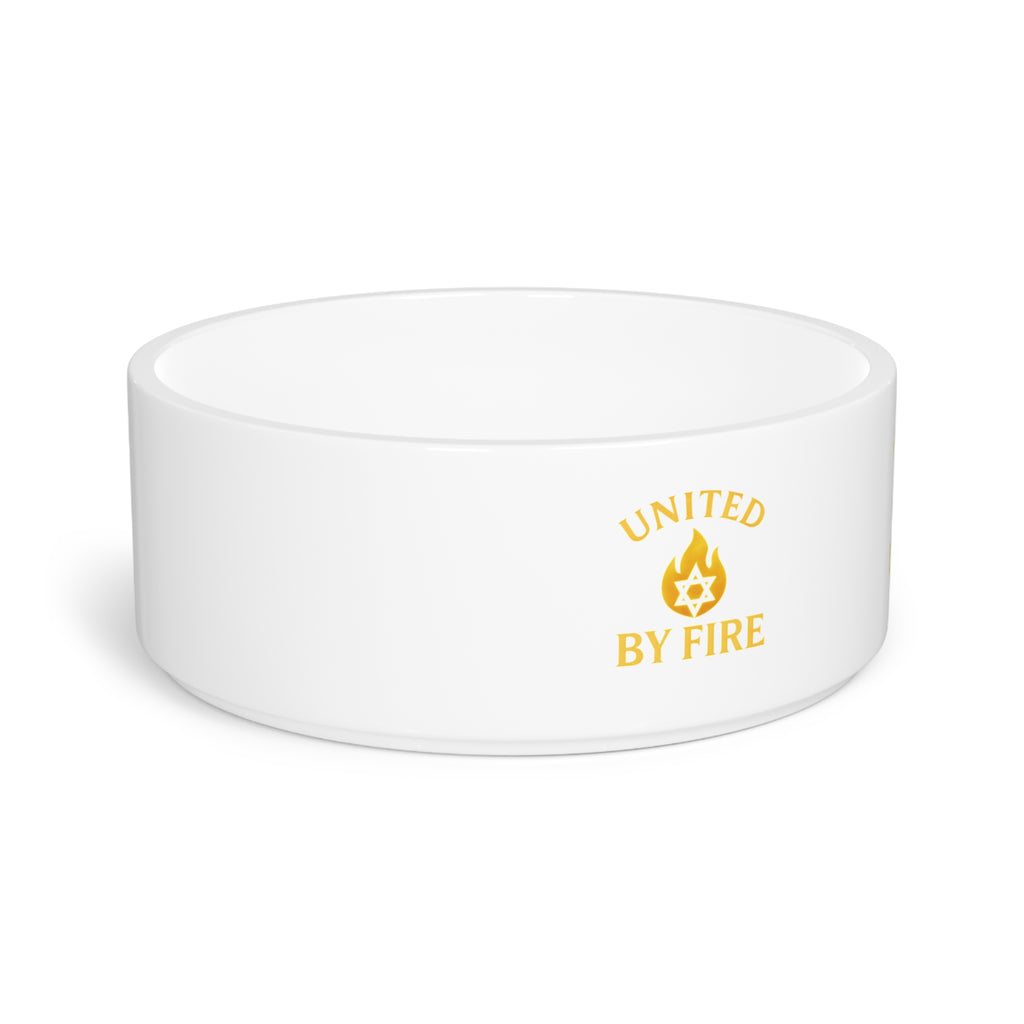 United by Fire Pet Bowl 16oz - American Zionist