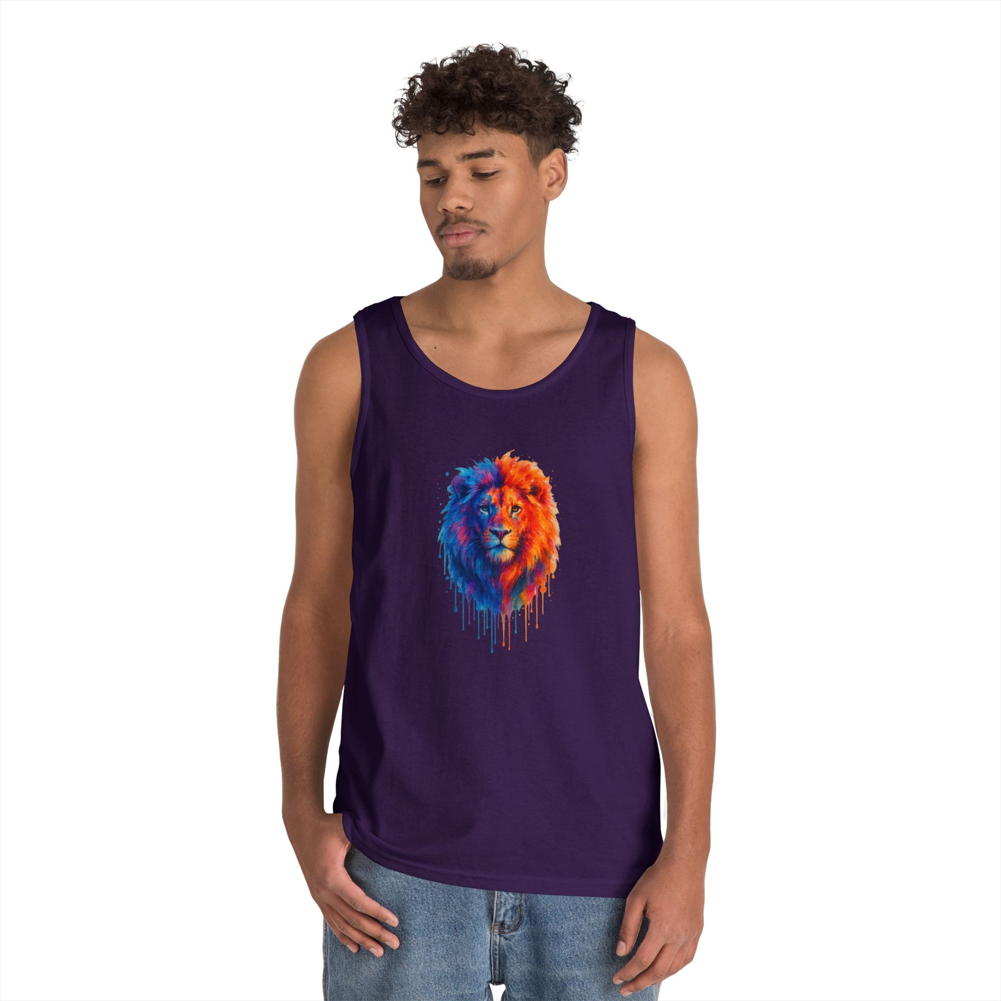 Judah Unleashed Unisex Heavy Cotton Tank Top - American Zionist