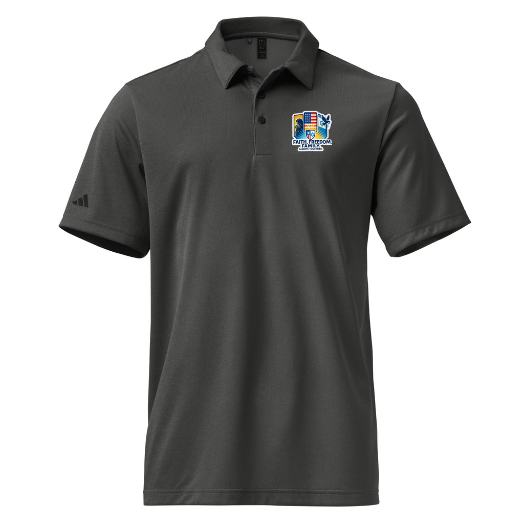 Faith Freedom Family Adidas Space - Dyed Polo Shirt - American Zionist