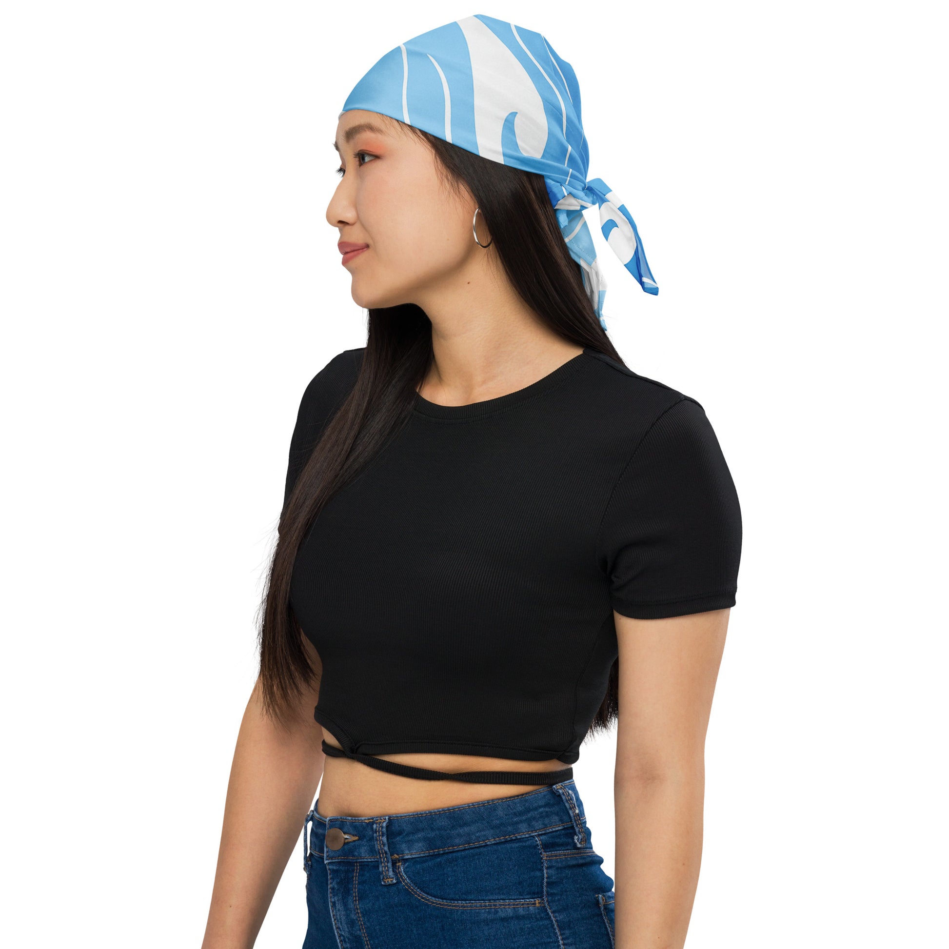 Waves of the Land All - Over Print Bandana - American Zionist