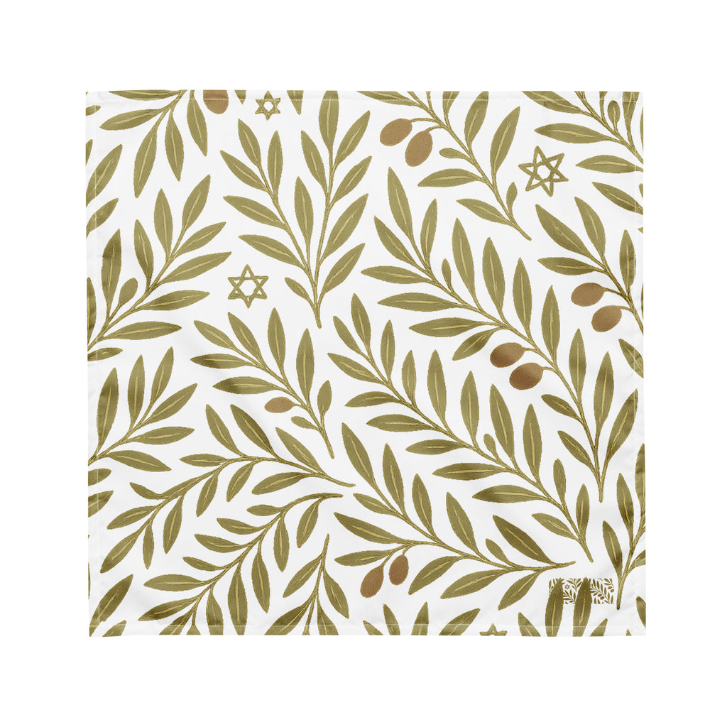 Olive Bloom All - Over Print Bandana - American Zionist