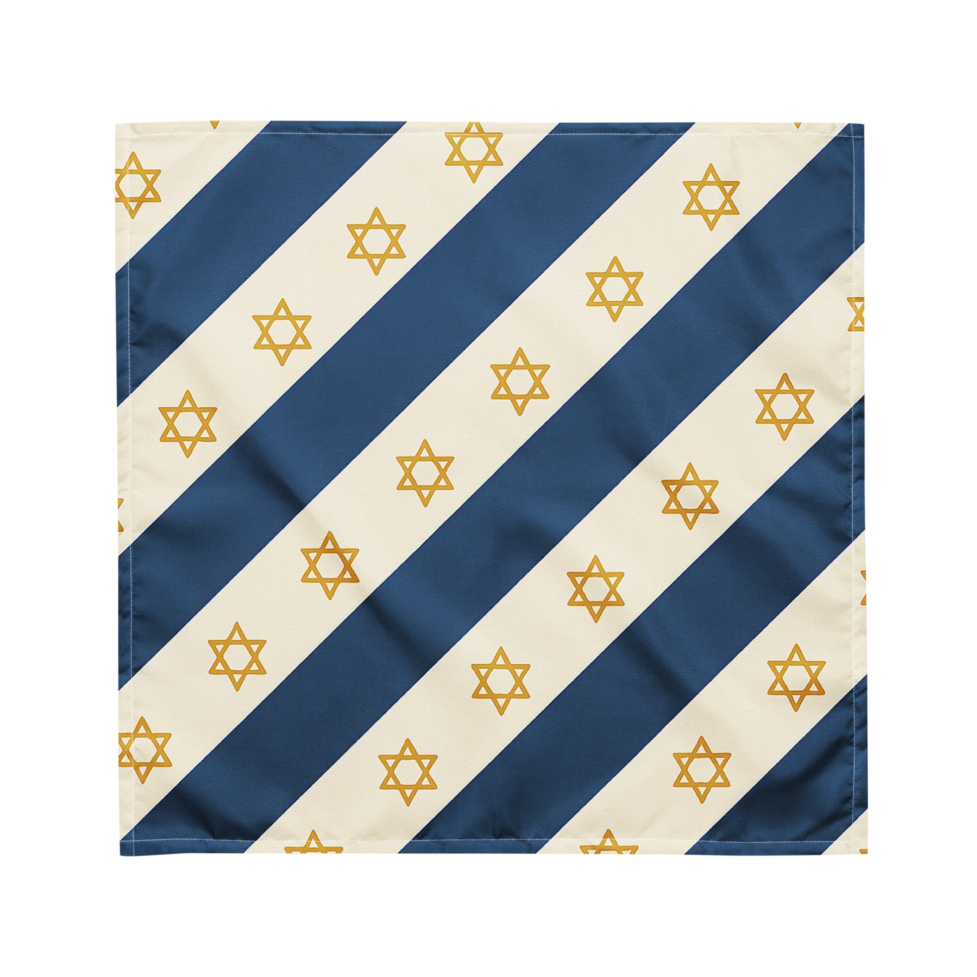 Israel Regalia Stripe All - Over Print Bandana - American Zionist