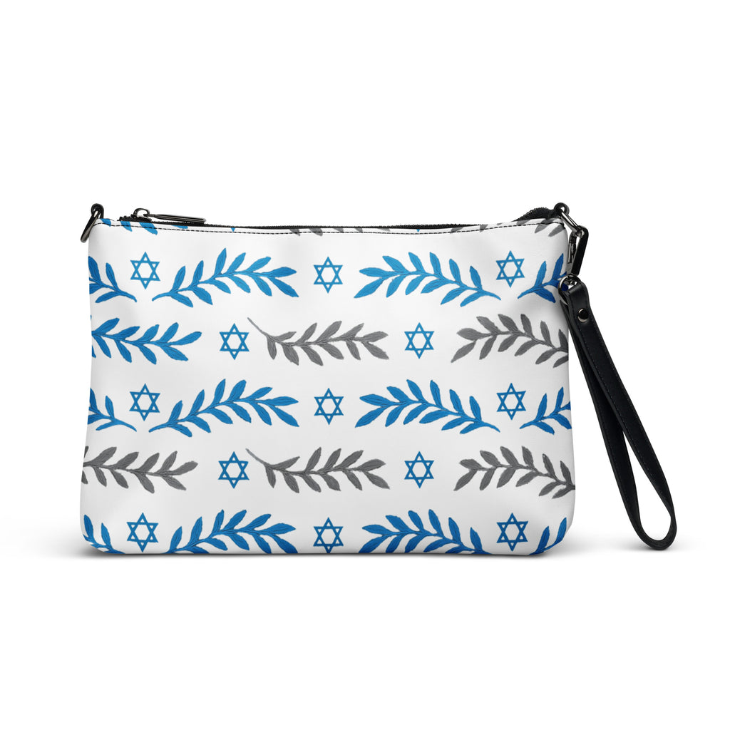 Olive and Shield All - Over Print Crossbody Bag - American Zionist