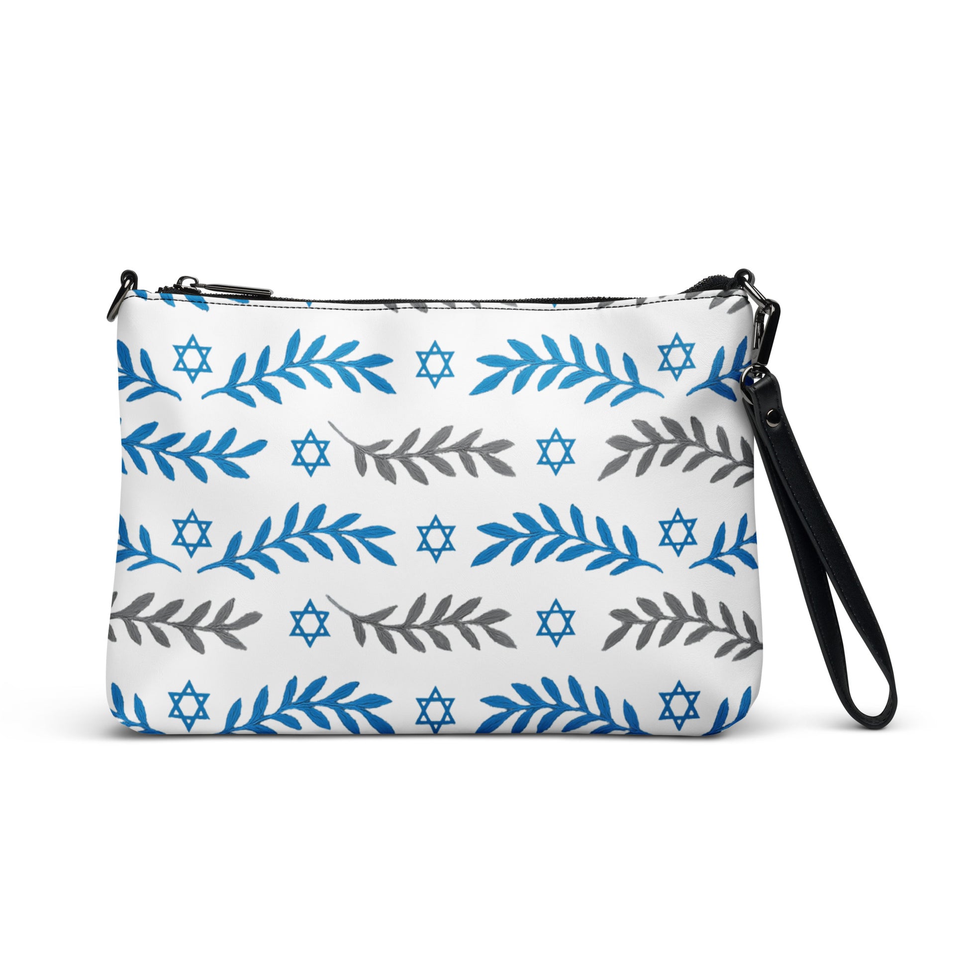 Olive and Shield All - Over Print Crossbody Bag - American Zionist
