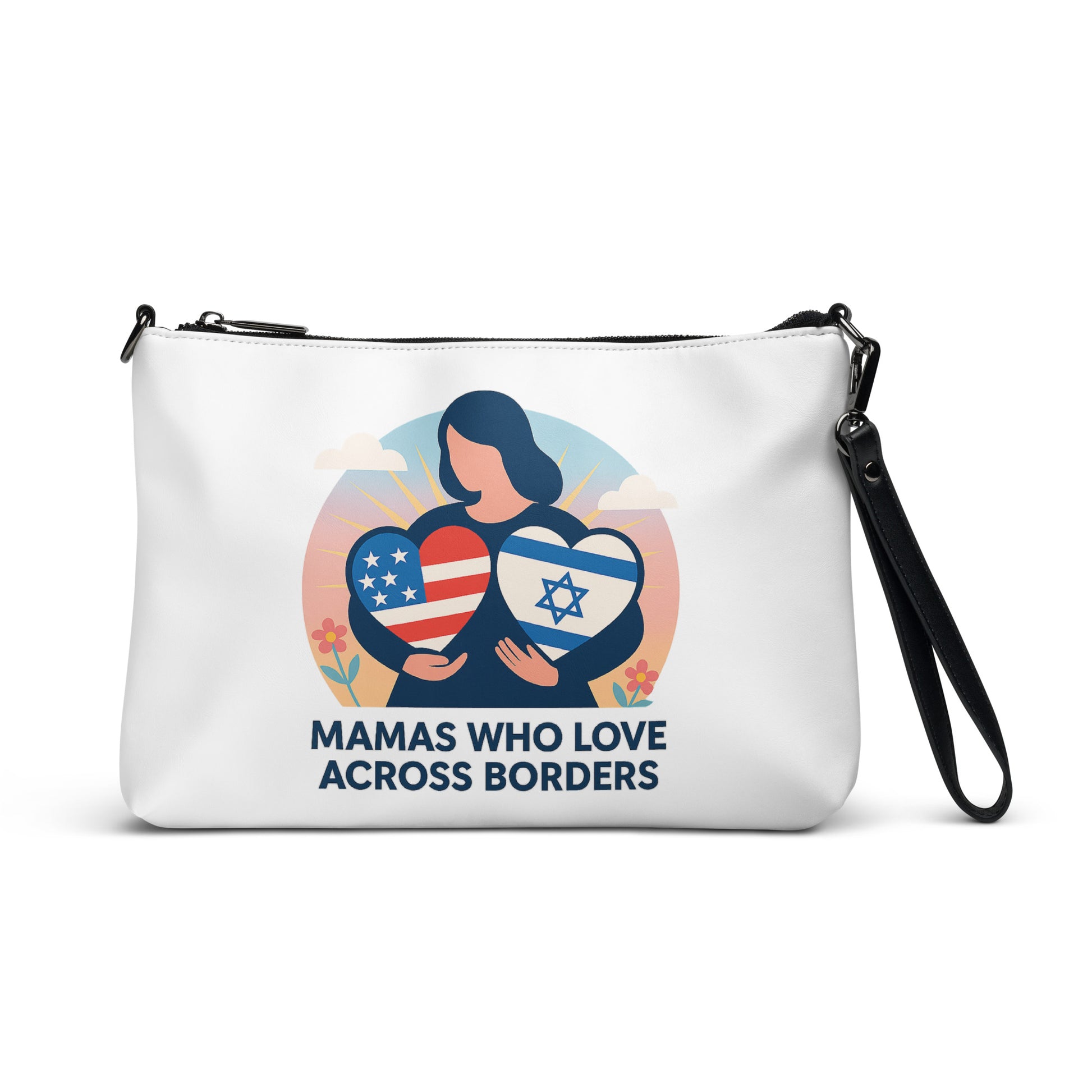 Mamas Who Love Across Borders All - Over Print Crossbody Bag - American Zionist