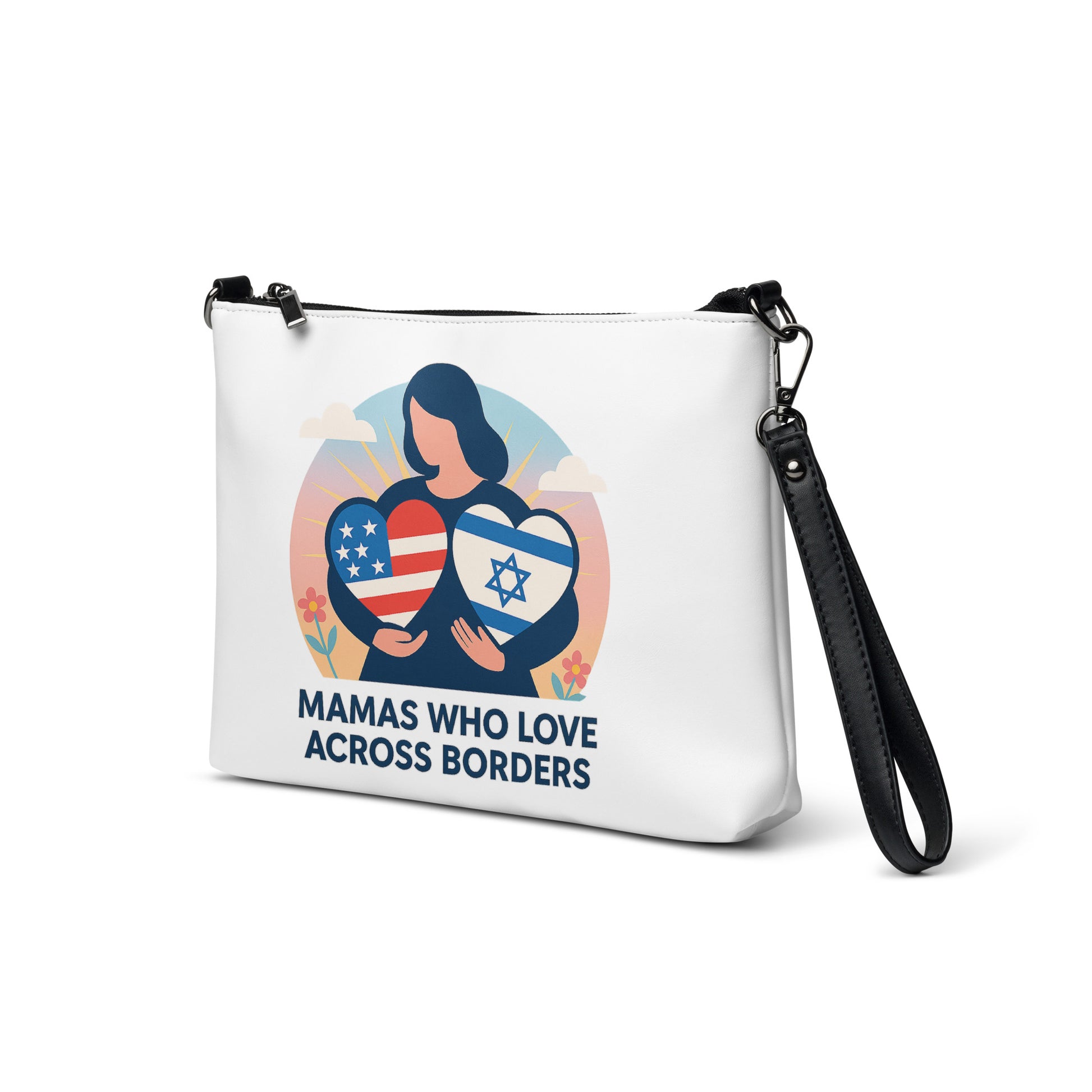 Mamas Who Love Across Borders All - Over Print Crossbody Bag - American Zionist