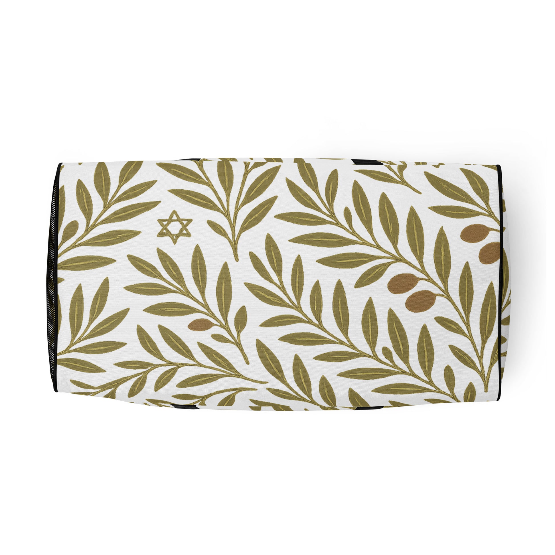 Olive Bloom All - Over Print Duffle Bag - American Zionist