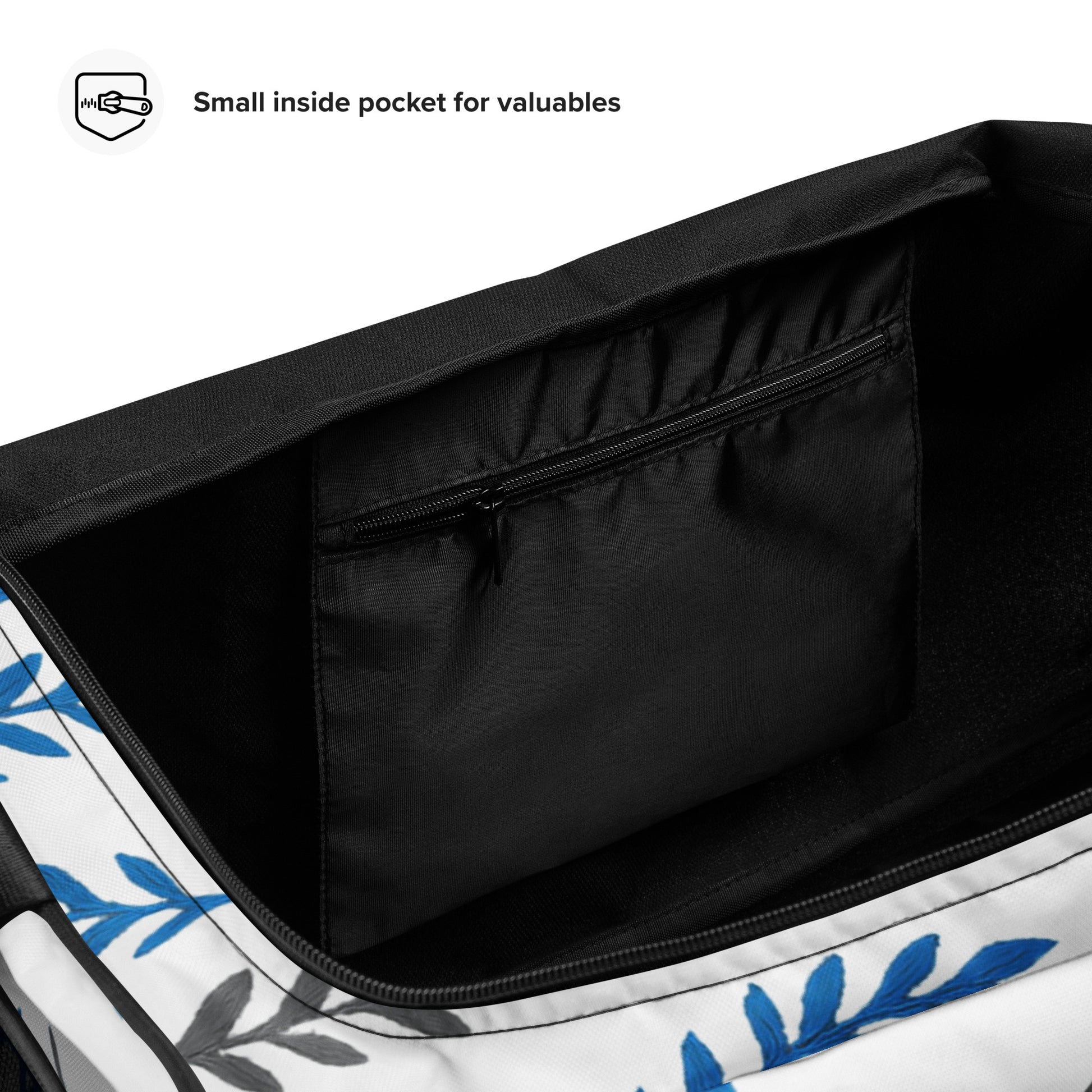 Olive and Shield All - Over Print Duffle Bag - American Zionist