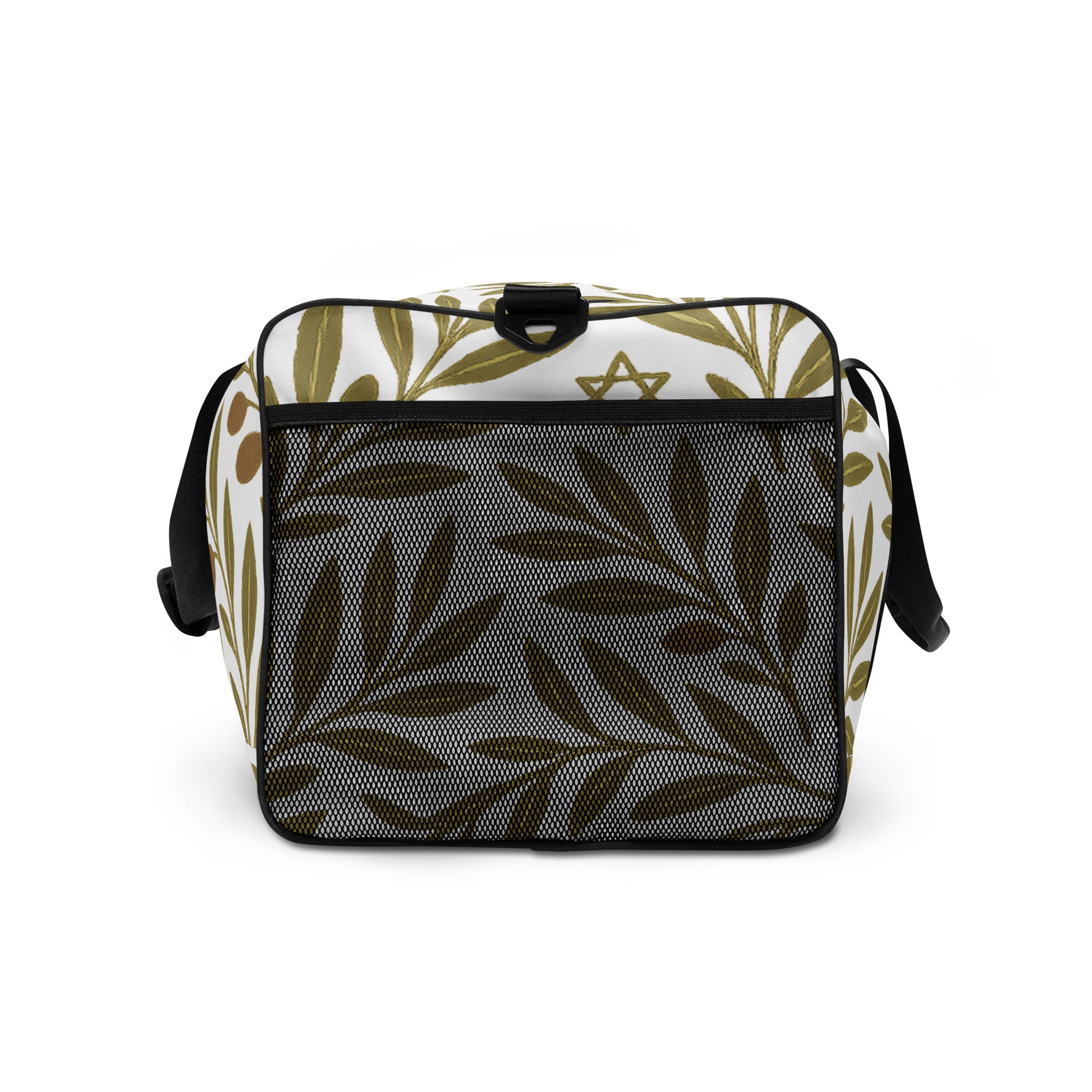Olive Bloom All - Over Print Duffle Bag - American Zionist