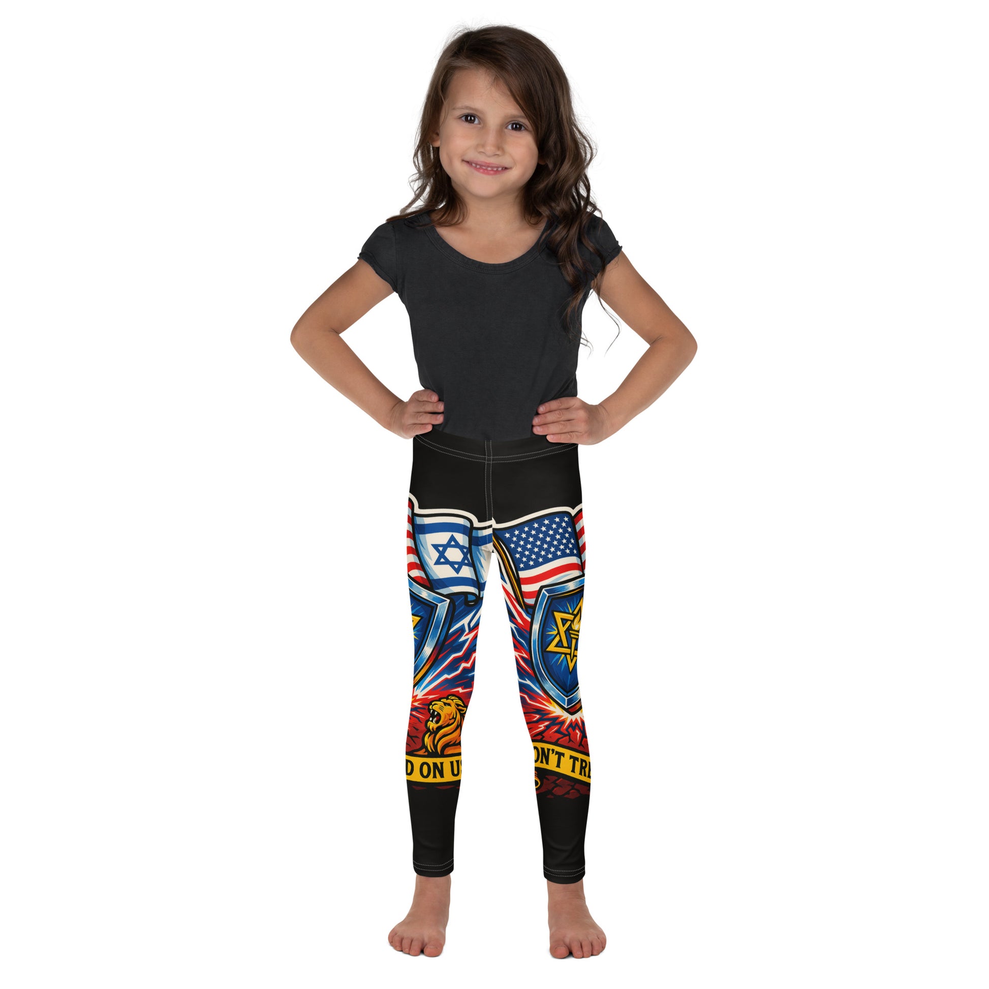 Don't Tread on Us All - Over Print Kids Leggings - American Zionist