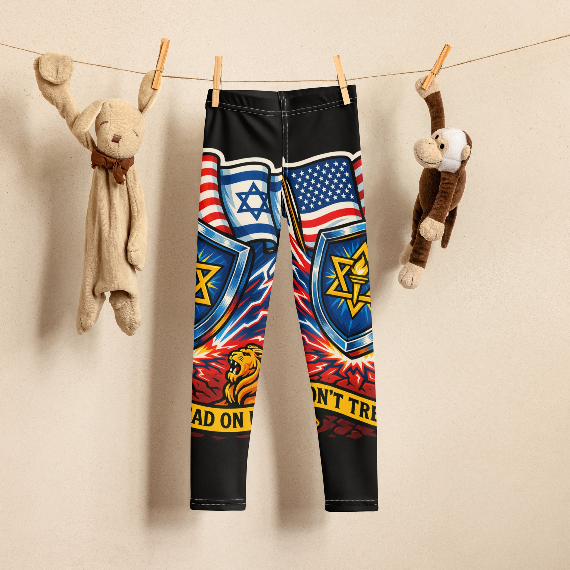 Don't Tread on Us All - Over Print Kids Leggings - American Zionist