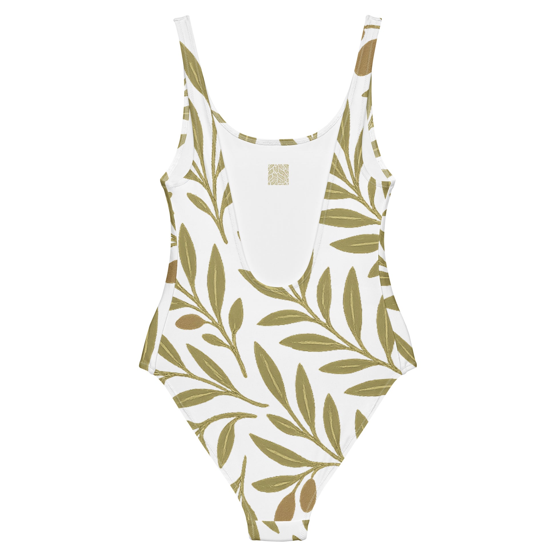 Olive Bloom All - Over Print One - Piece Swimsuit - American Zionist