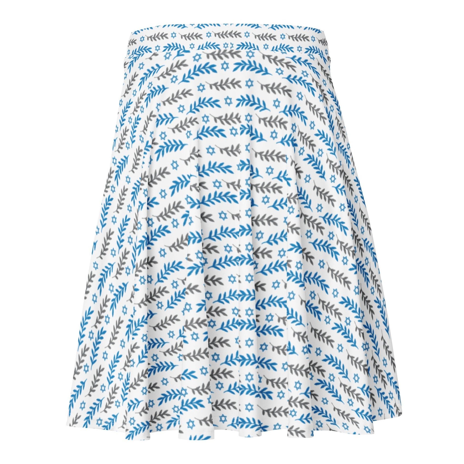 Olive and Shield All - Over Print Skater Skirt - American Zionist