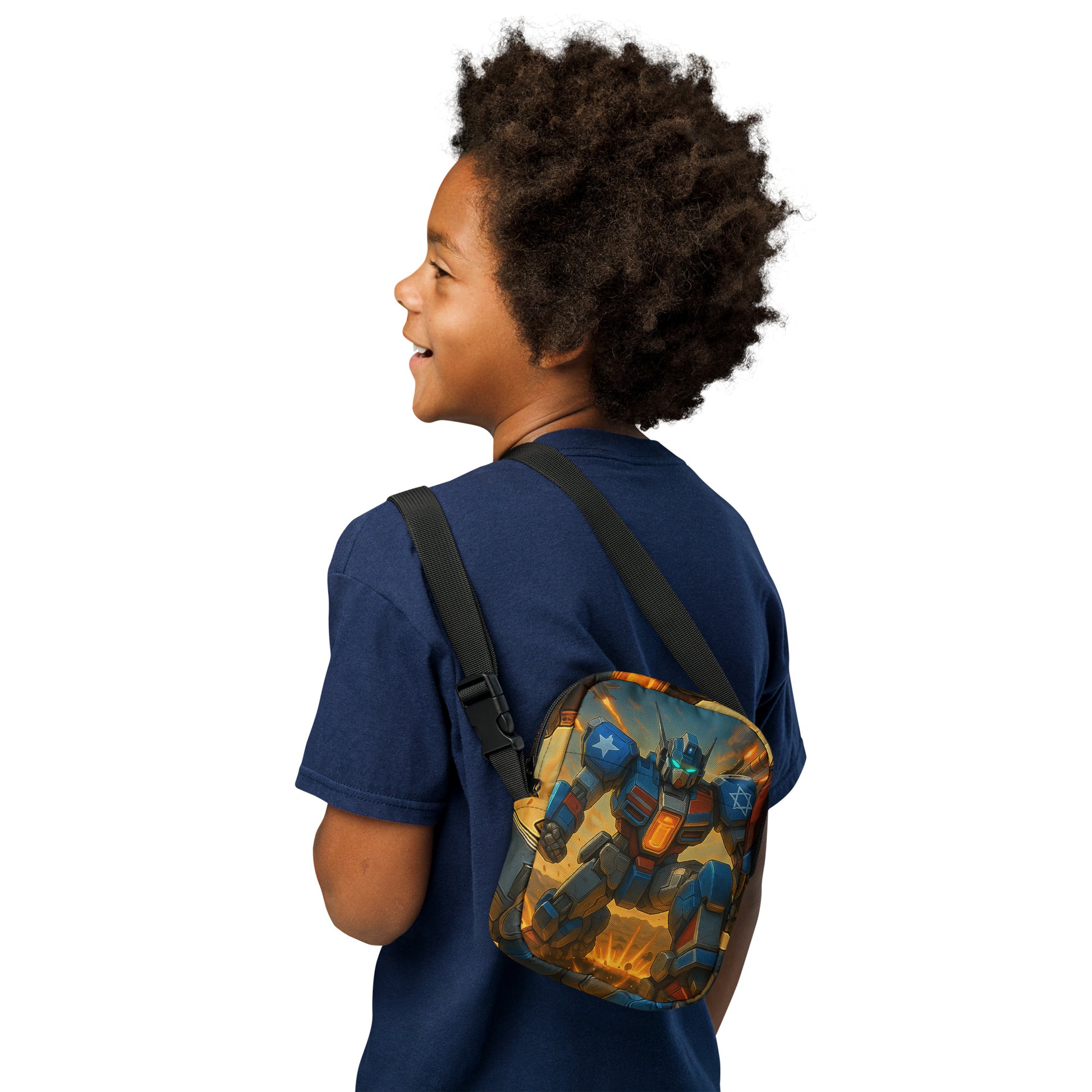 Zion Prime All - Over Print Utility Crossbody Bag - American Zionist
