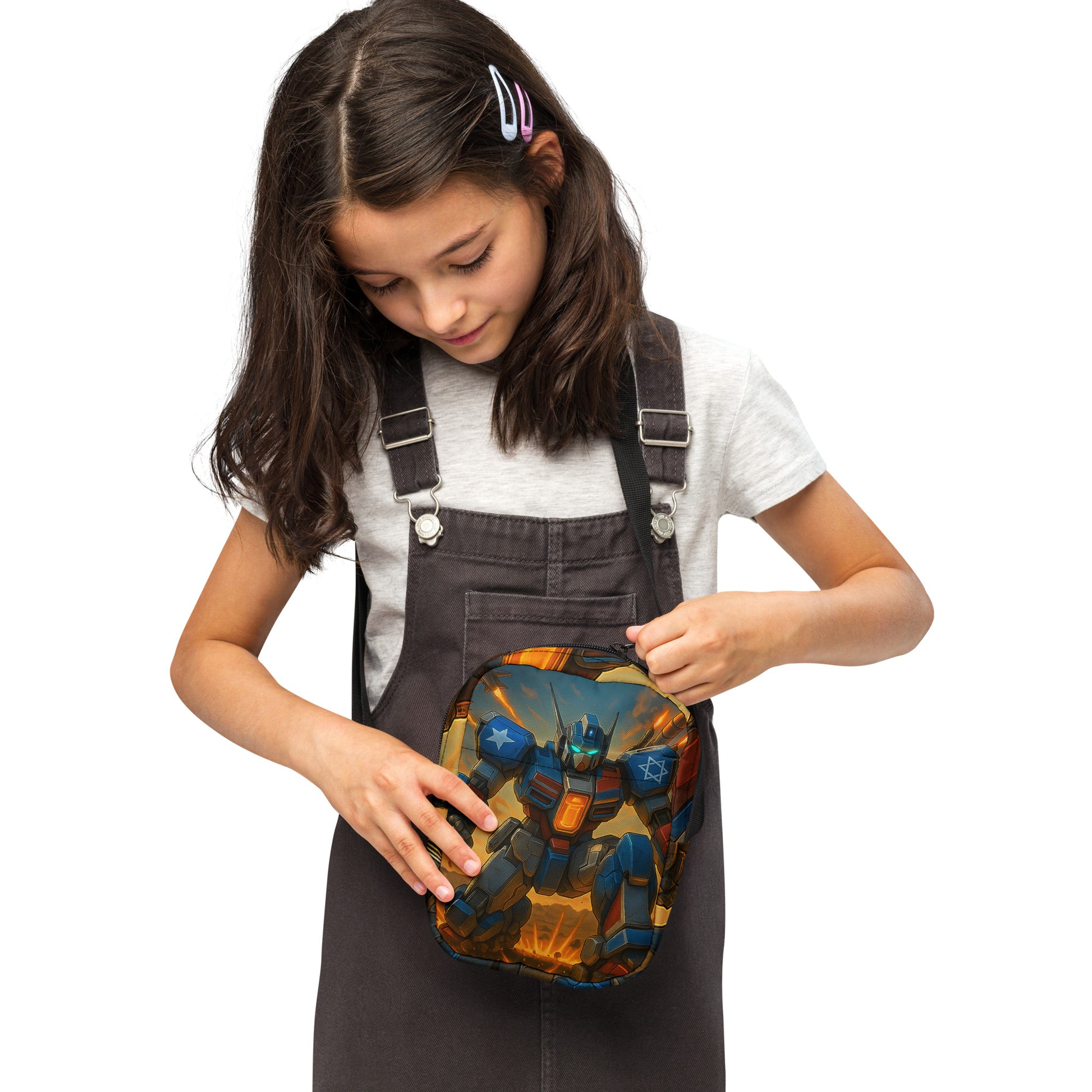 Zion Prime All - Over Print Utility Crossbody Bag - American Zionist