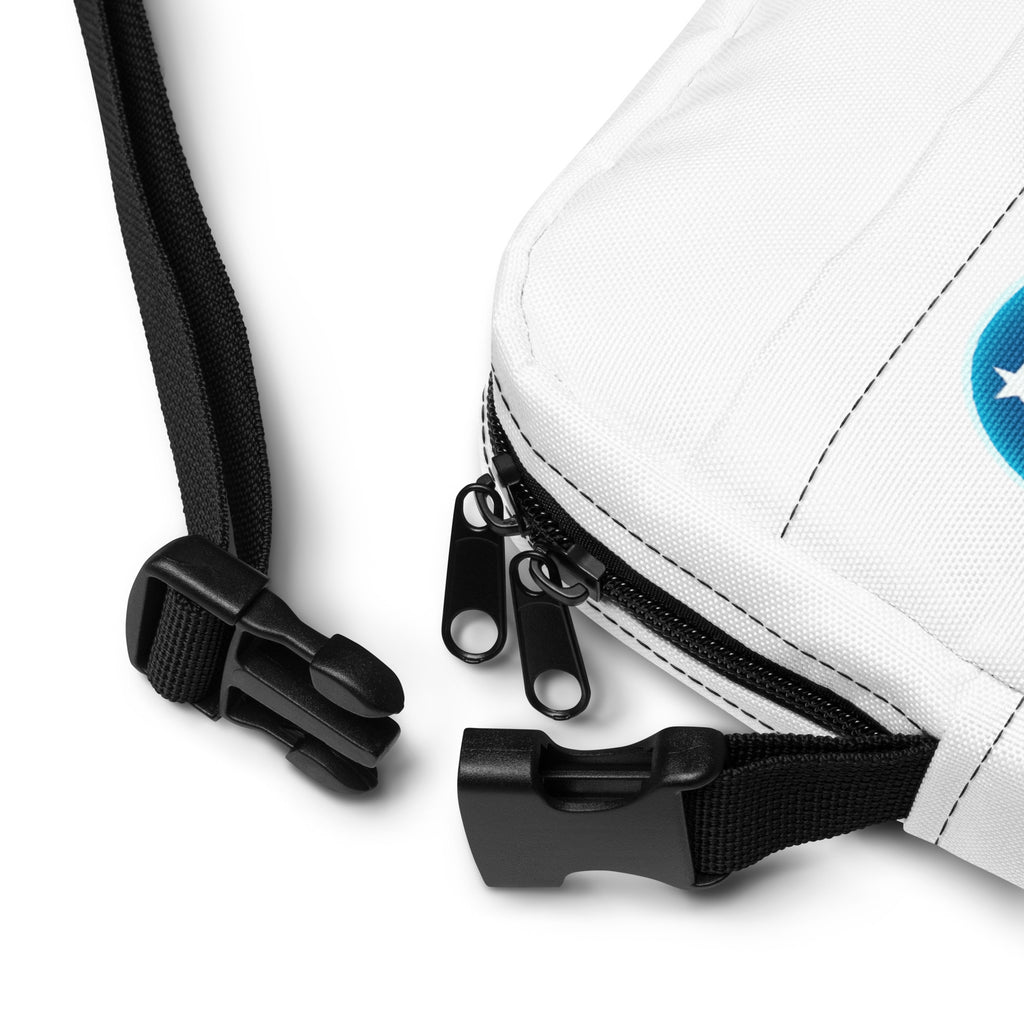 Two Nations One Pulse All - Over Print Utility Crossbody Bag - American Zionist