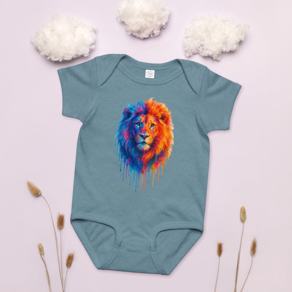 Judah Unleashed Baby Jersey Bodysuit - American Zionist