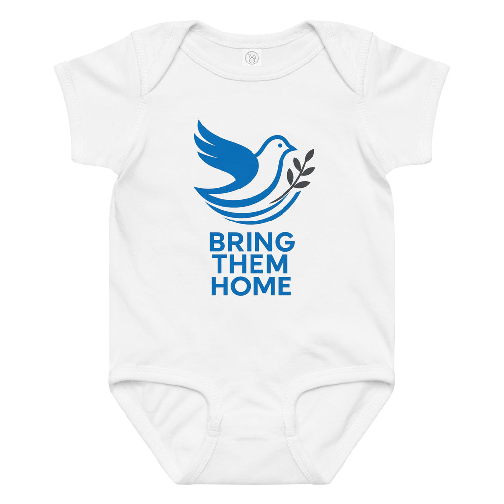 Dove Bring Them Home Baby Jersey Bodysuit - American Zionist