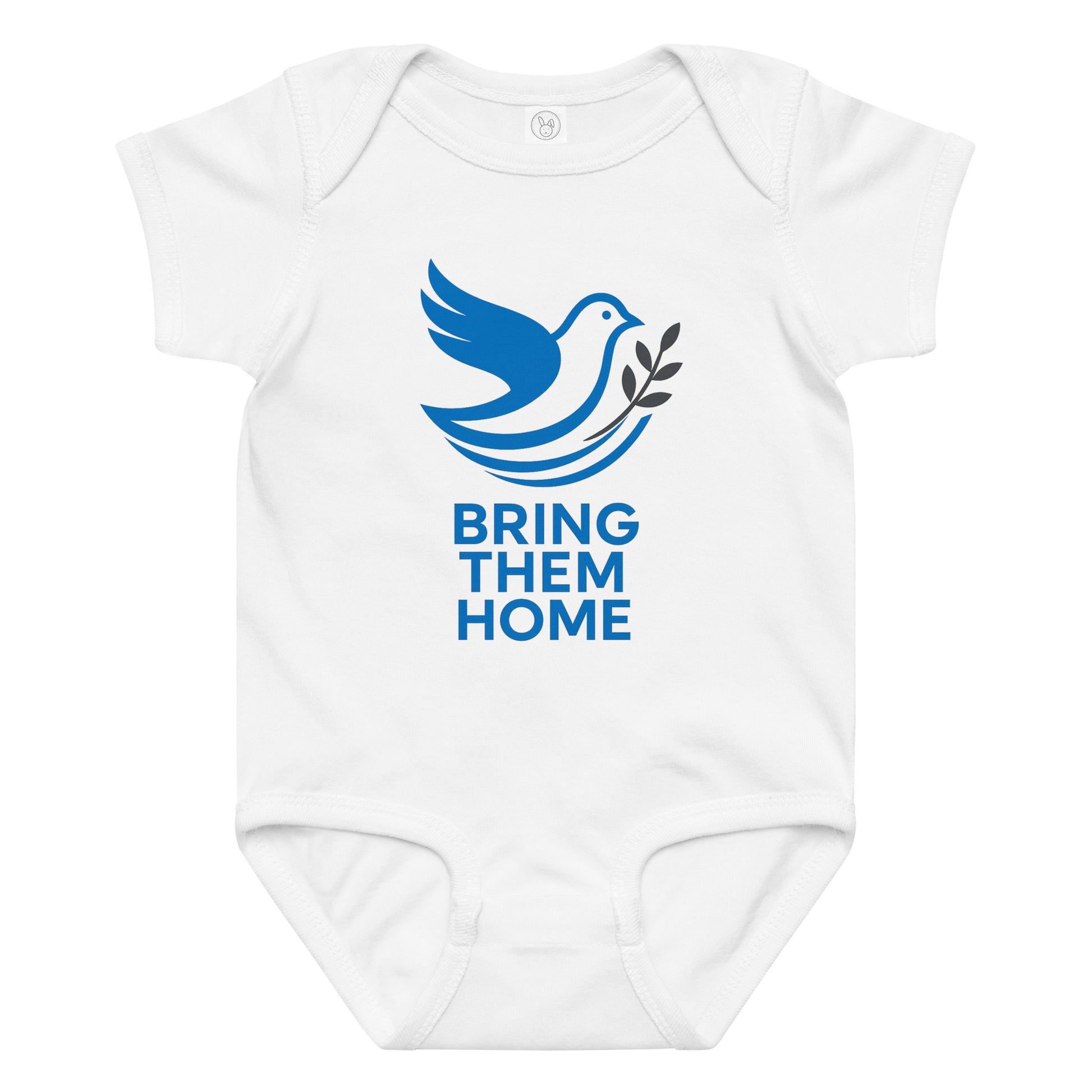 Dove Bring Them Home Baby Jersey Bodysuit - American Zionist
