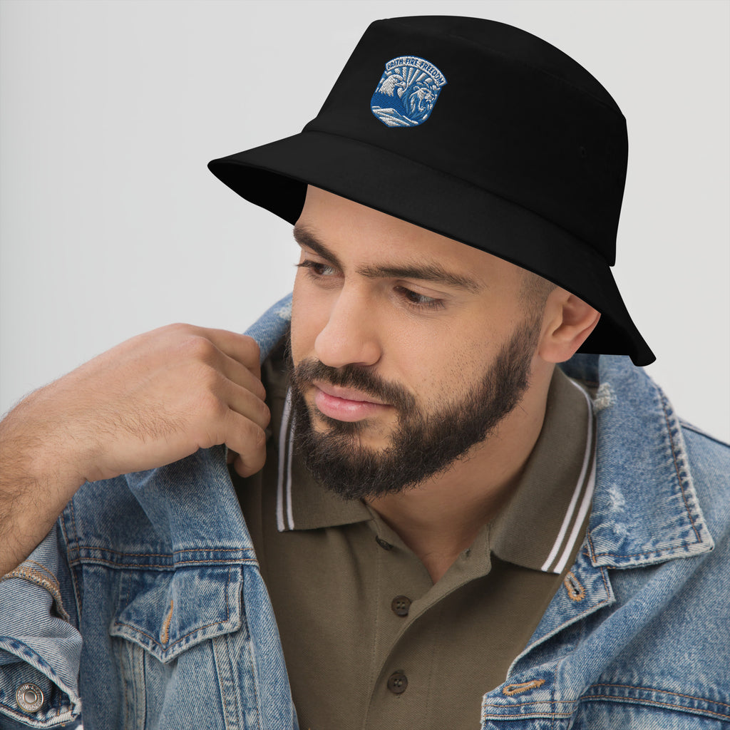 Lions Eagles Rise Bucket Hat - American Zionist