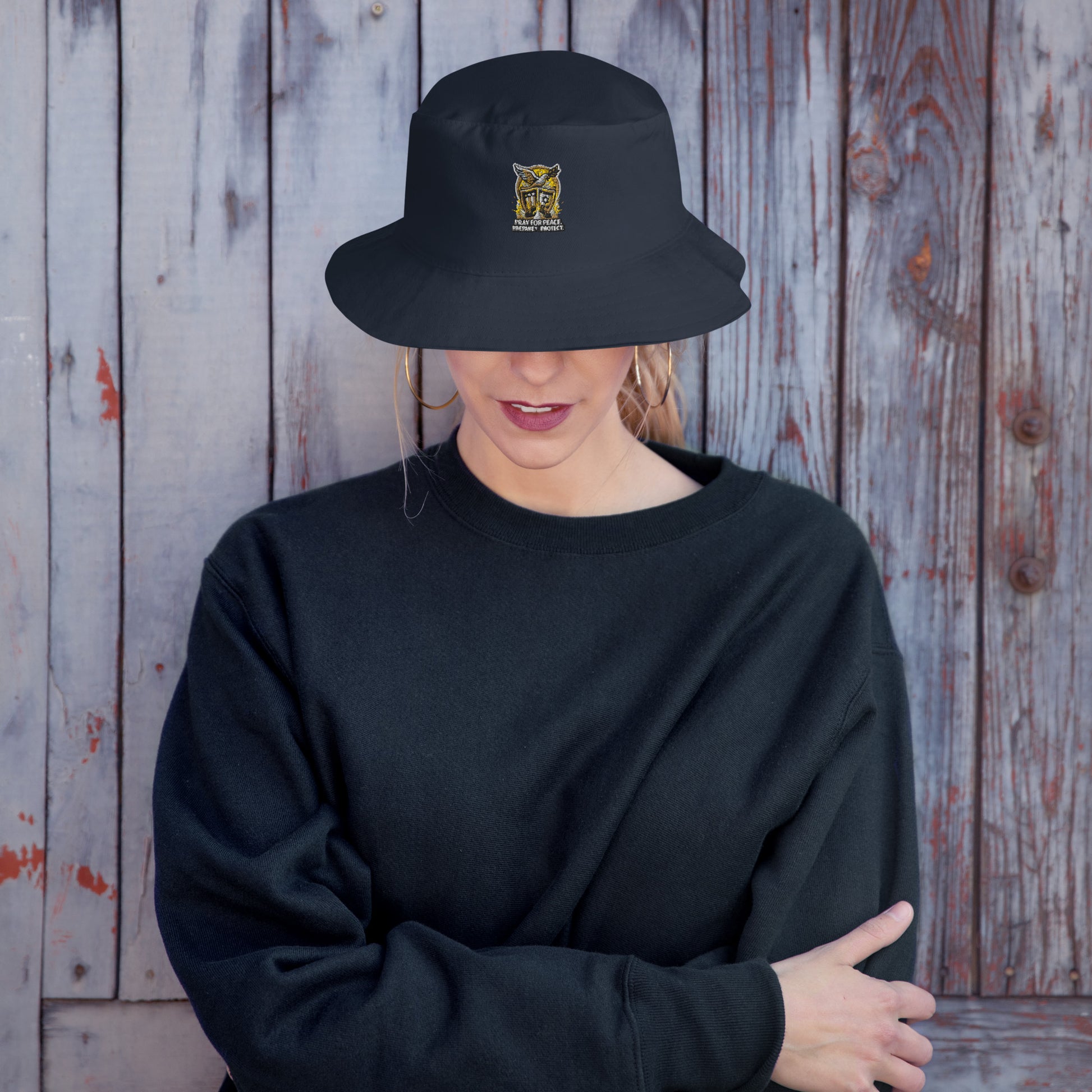 Pray For Peace Bucket Hat - American Zionist