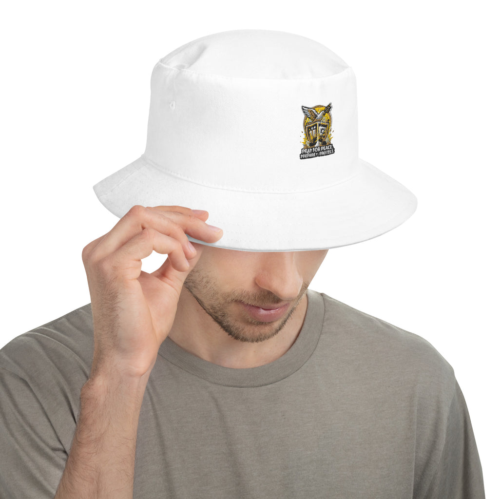 Pray For Peace Bucket Hat - American Zionist