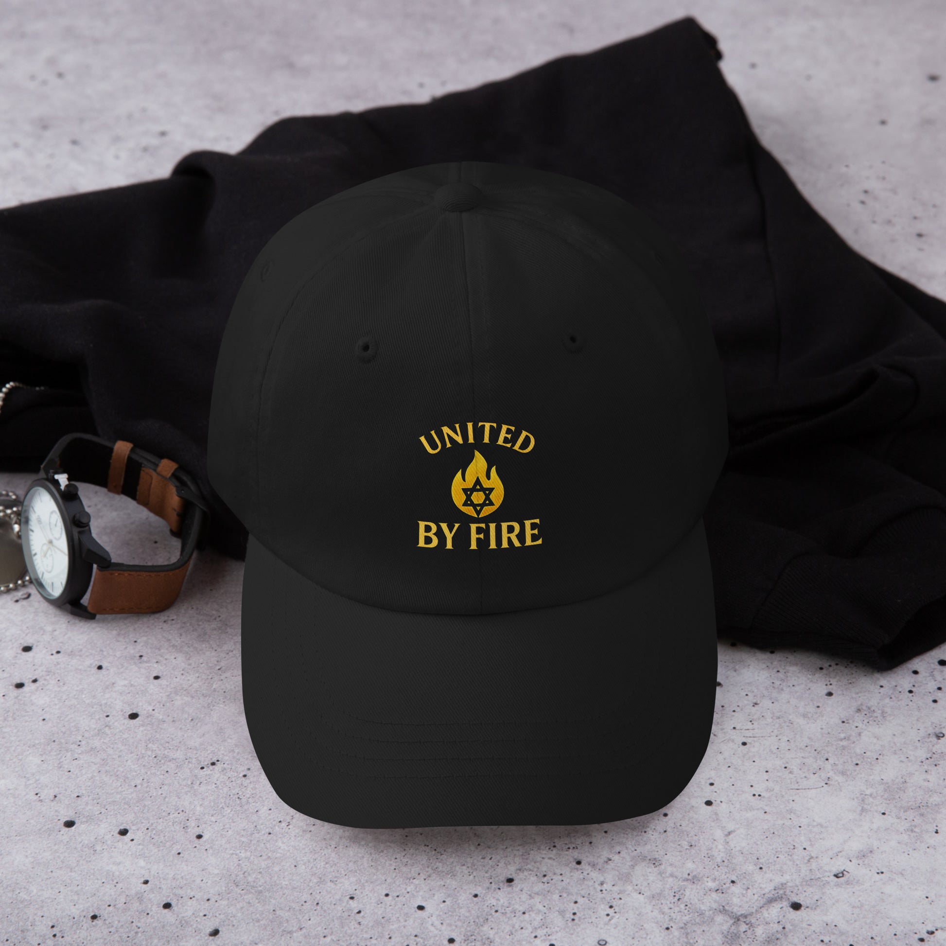 United by Fire Classic Dad Hat - American Zionist