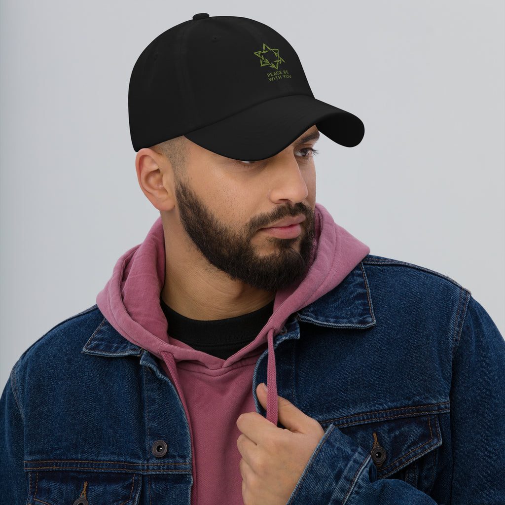 Peacewoven Star Classic Dad Hat - American Zionist