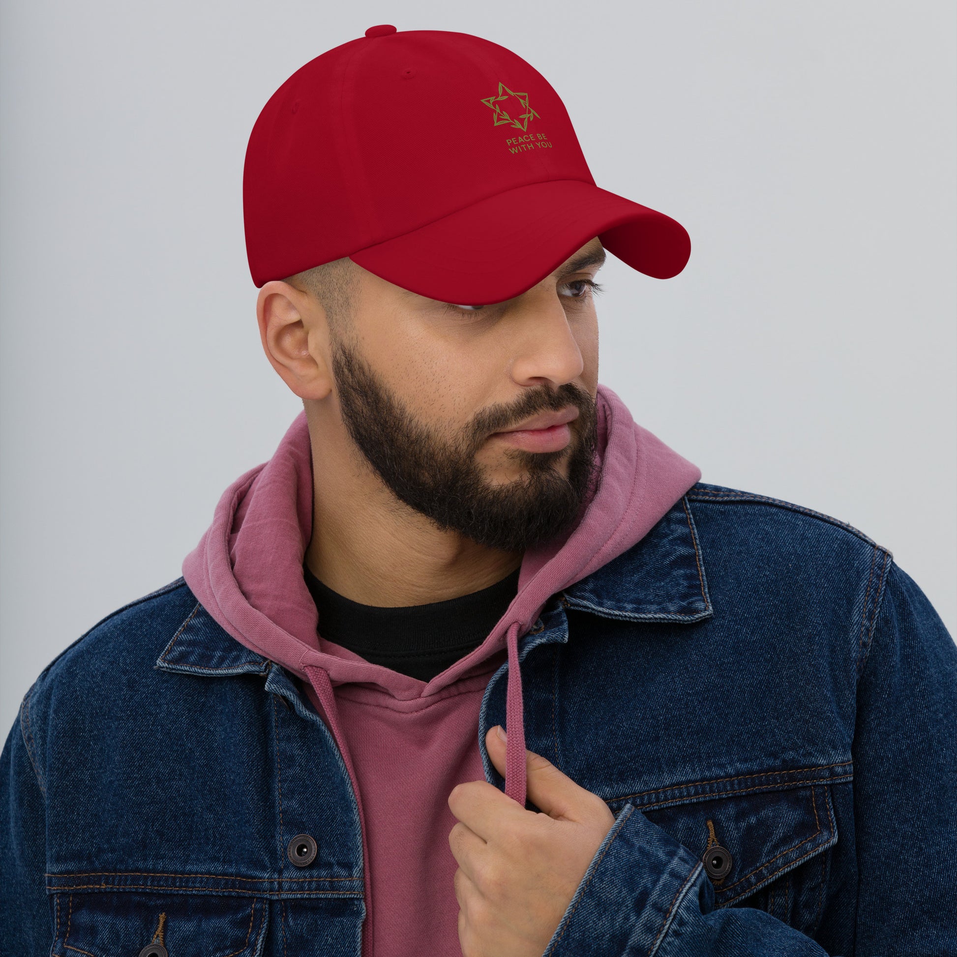 Peacewoven Star Classic Dad Hat - American Zionist