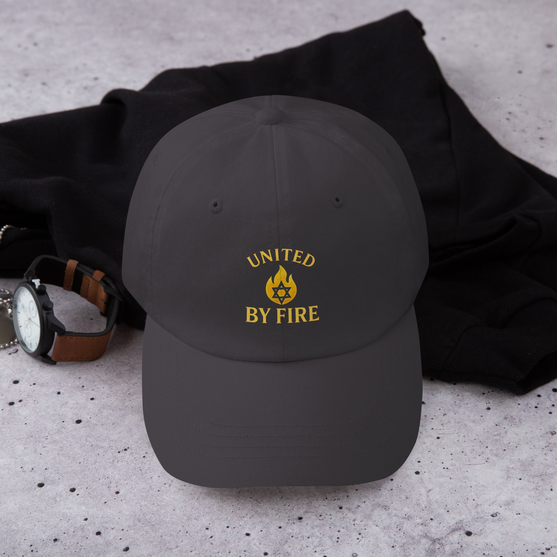 United by Fire Classic Dad Hat - American Zionist