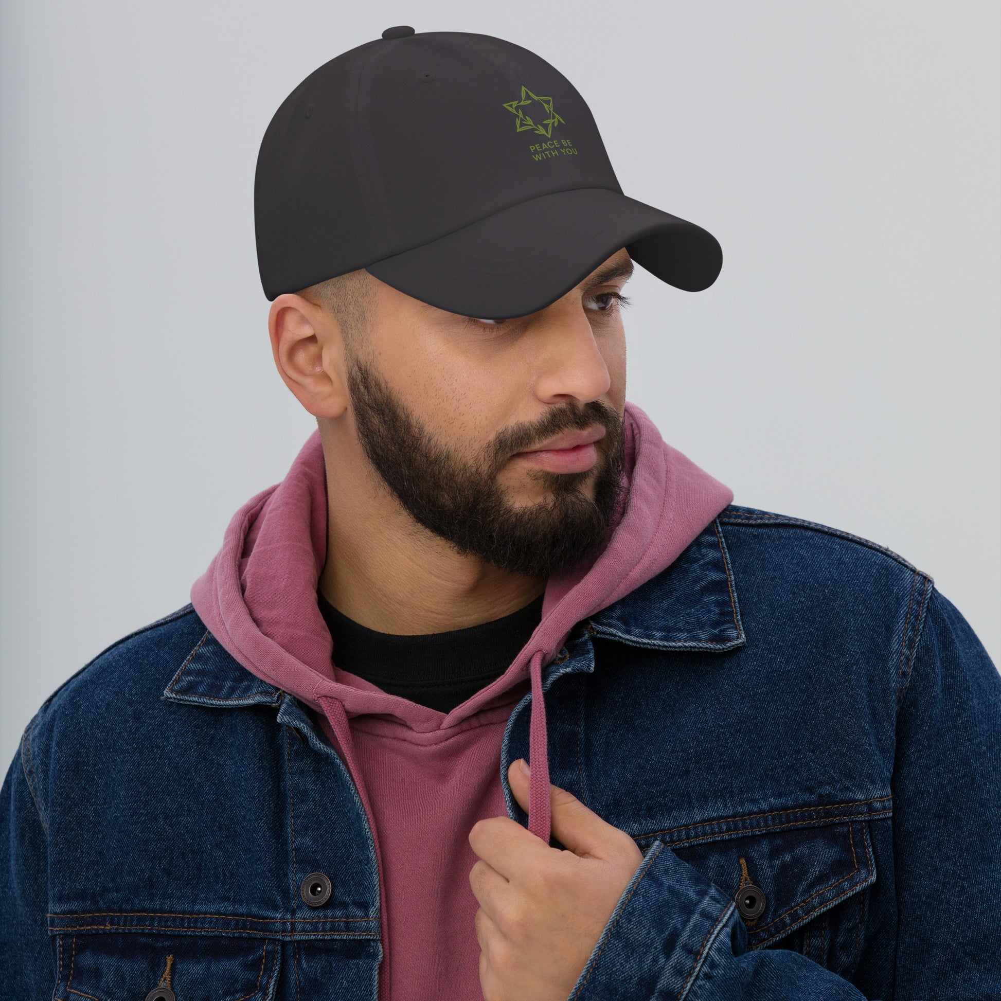 Peacewoven Star Classic Dad Hat - American Zionist