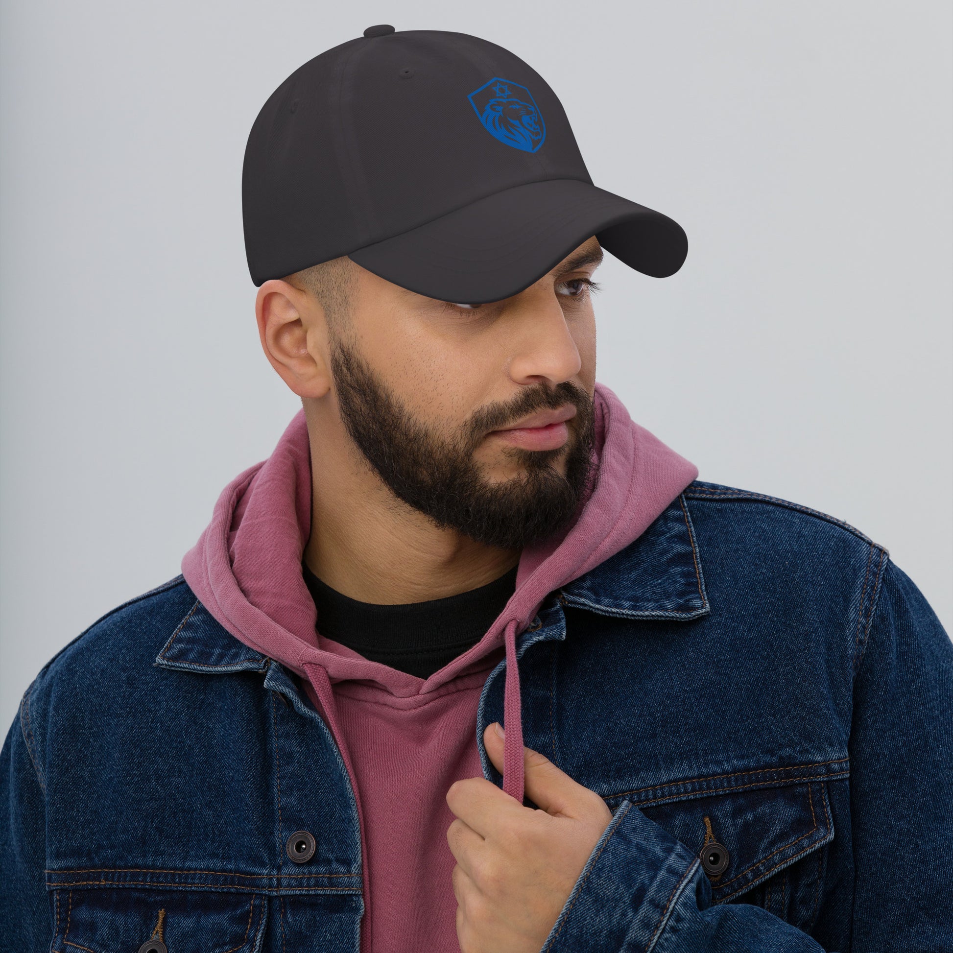 Lion Shield Of Israel Classic Dad Hat - American Zionist
