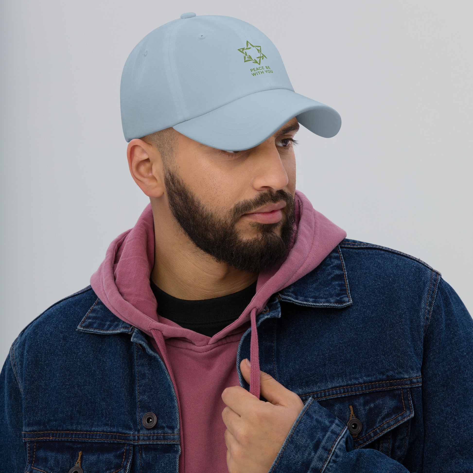 Peacewoven Star Classic Dad Hat - American Zionist