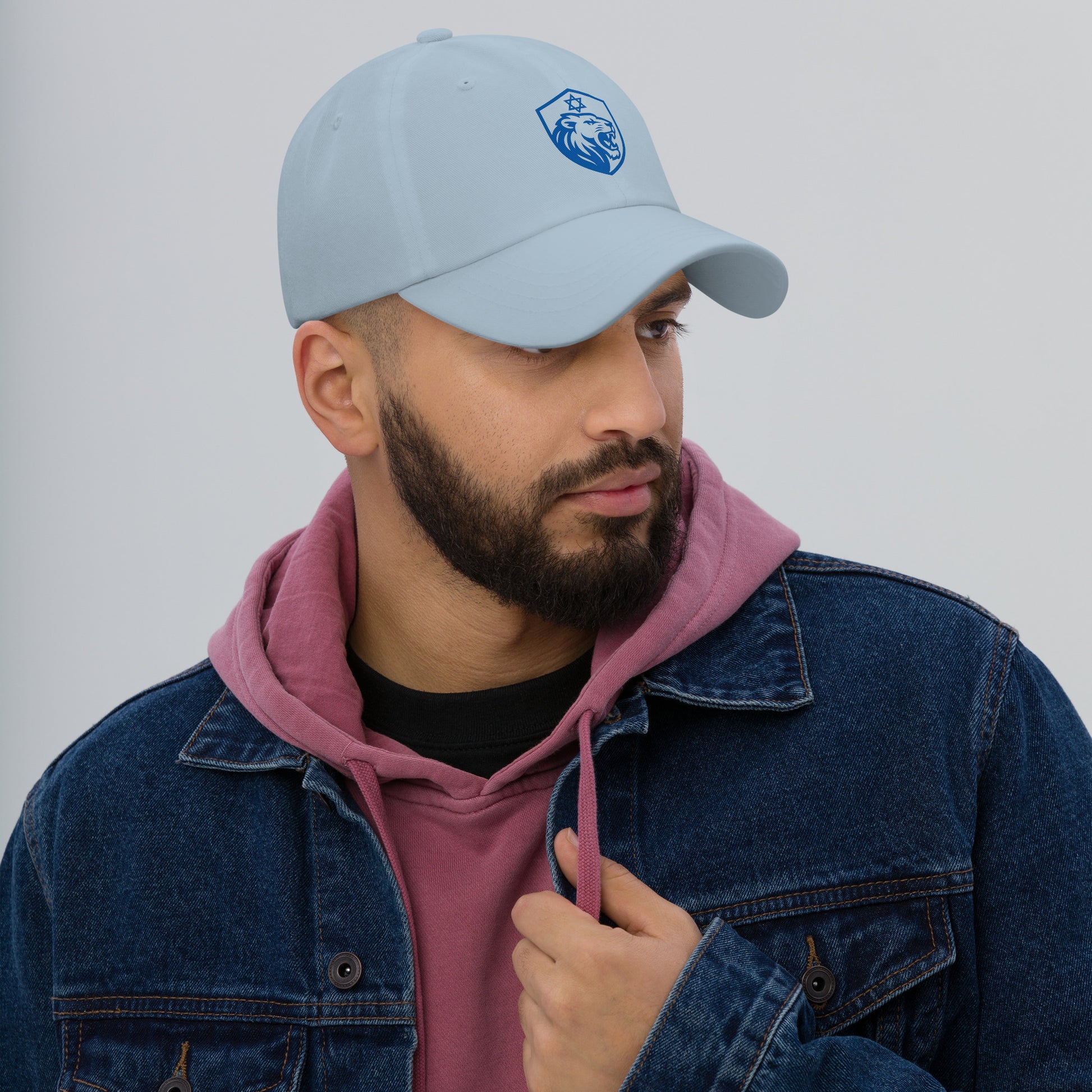 Lion Shield Of Israel Classic Dad Hat - American Zionist