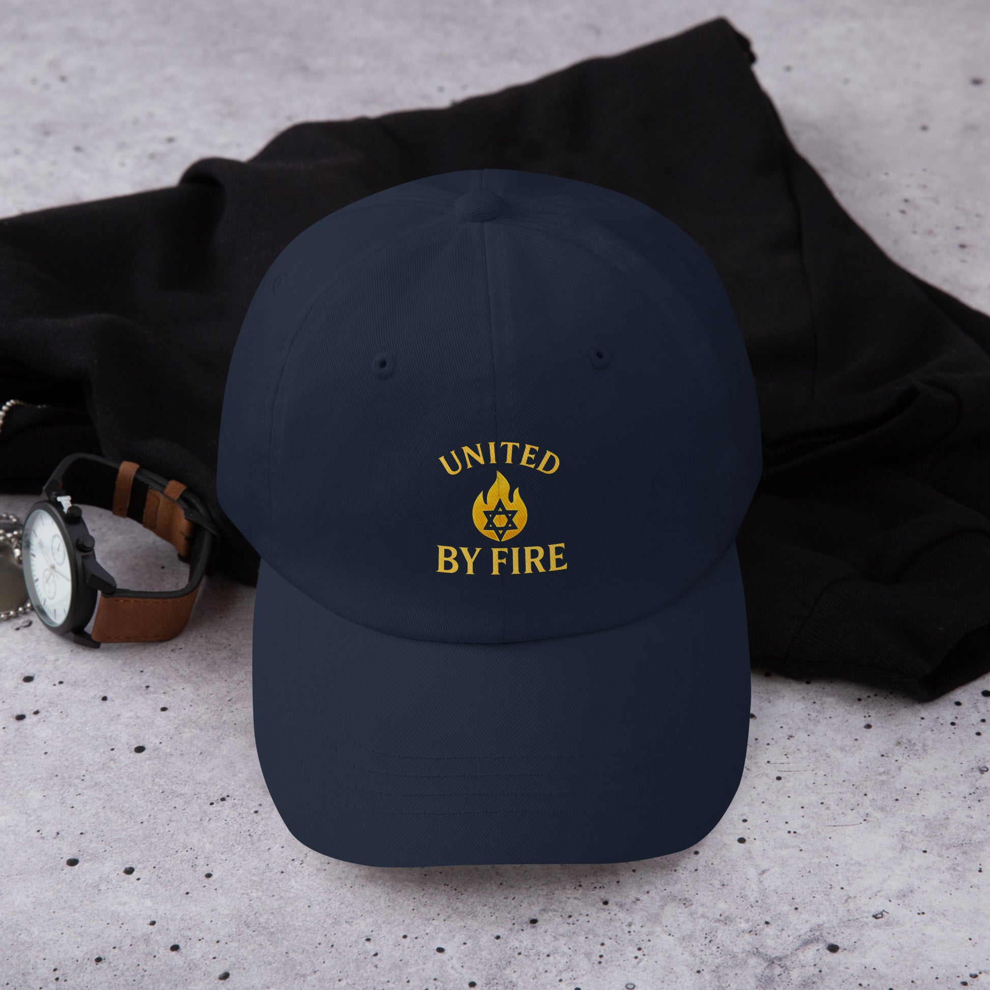United by Fire Classic Dad Hat - American Zionist