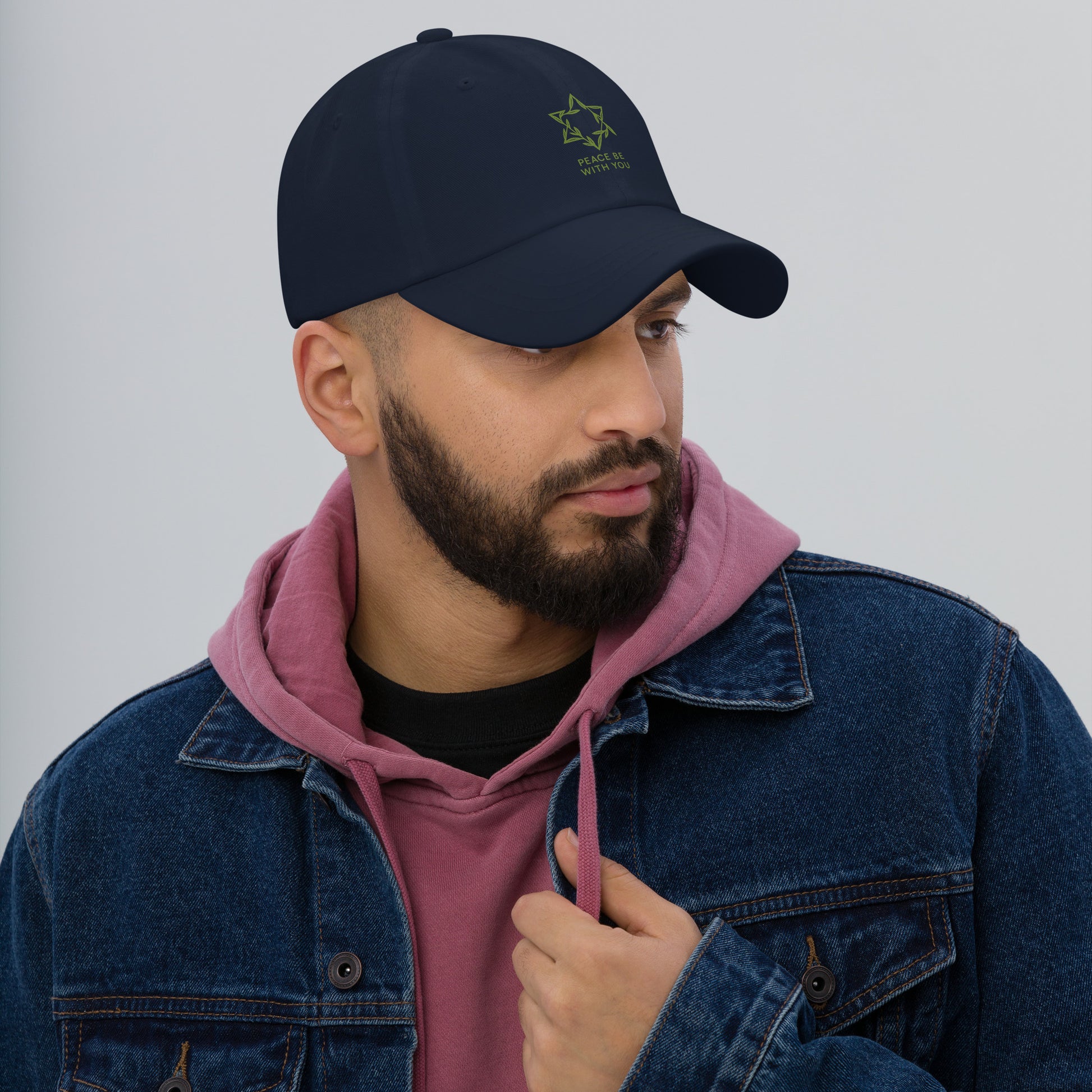 Peacewoven Star Classic Dad Hat - American Zionist
