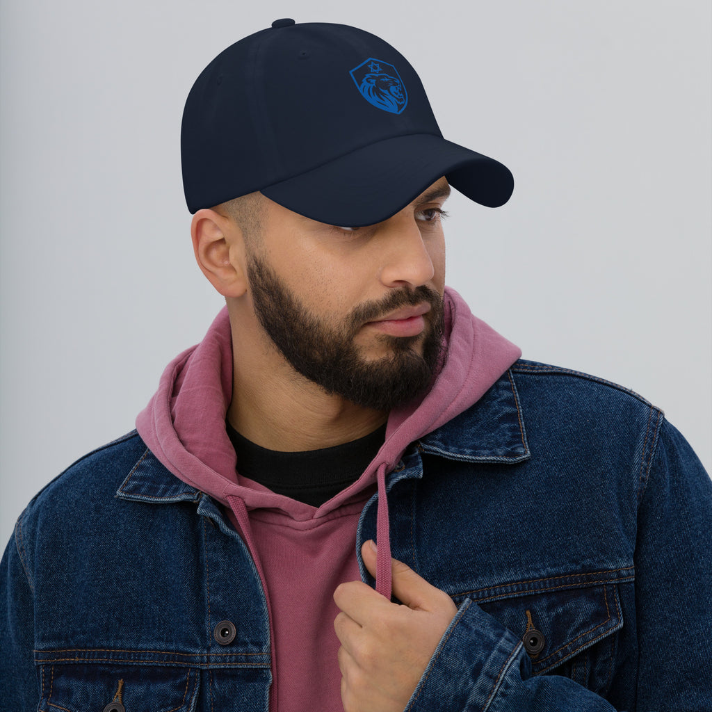 Lion Shield Of Israel Classic Dad Hat - American Zionist