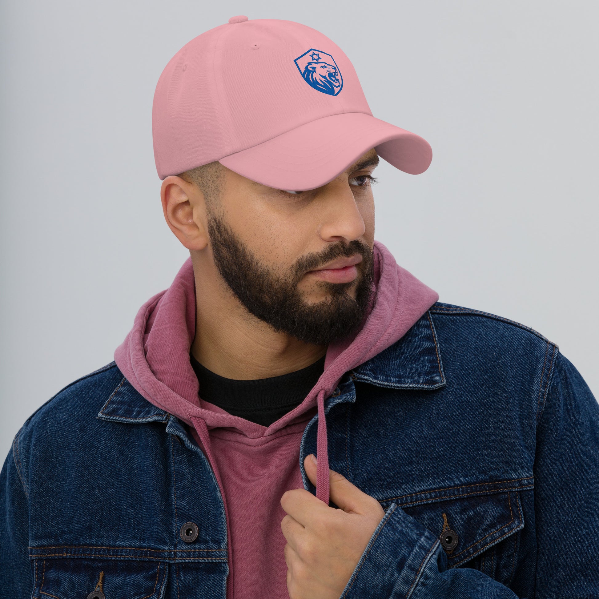 Lion Shield Of Israel Classic Dad Hat - American Zionist