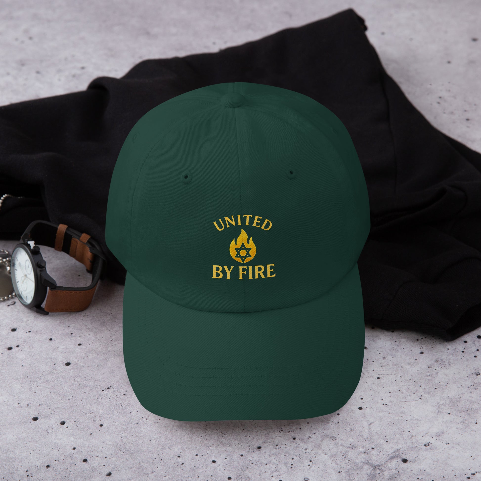 United by Fire Classic Dad Hat - American Zionist