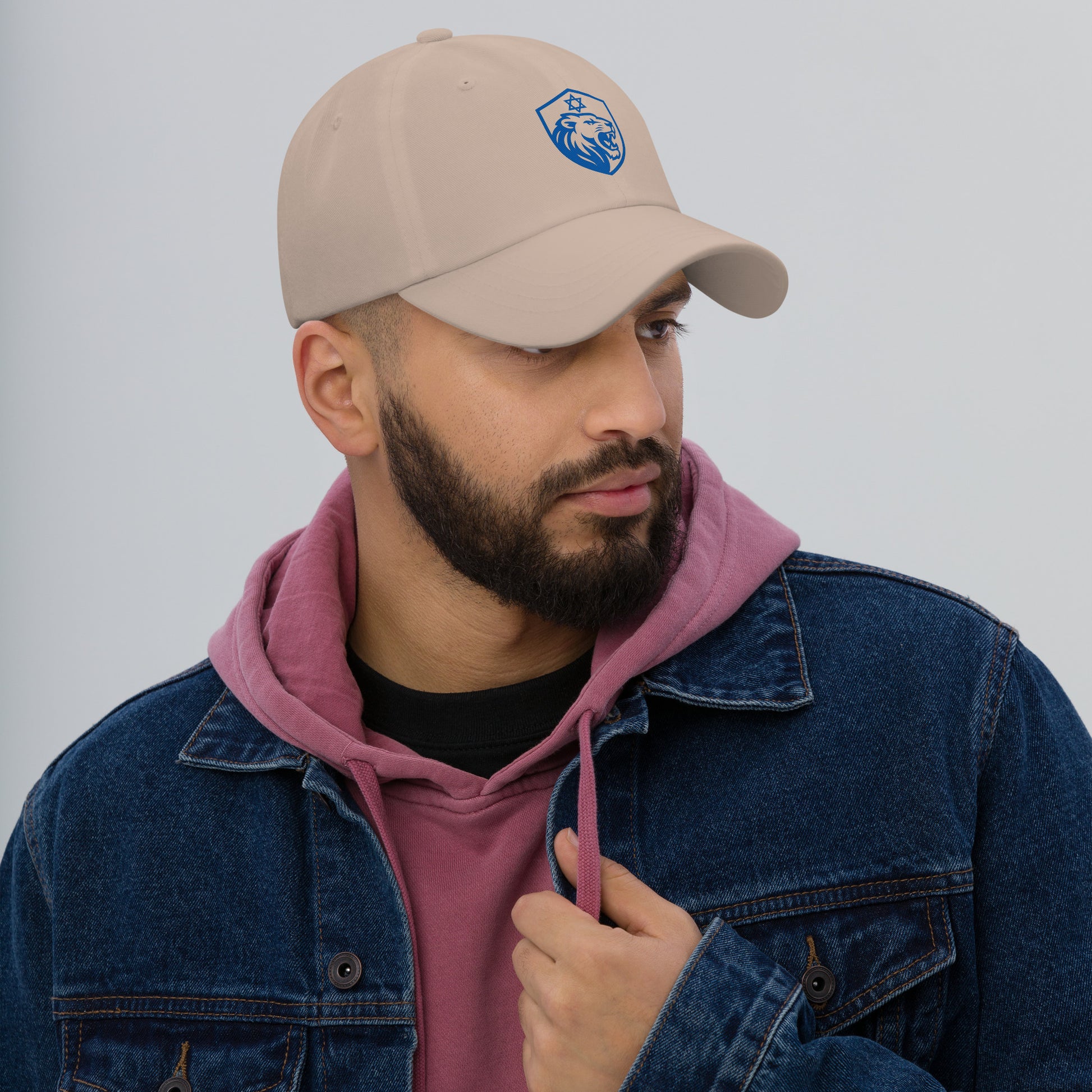 Lion Shield Of Israel Classic Dad Hat - American Zionist
