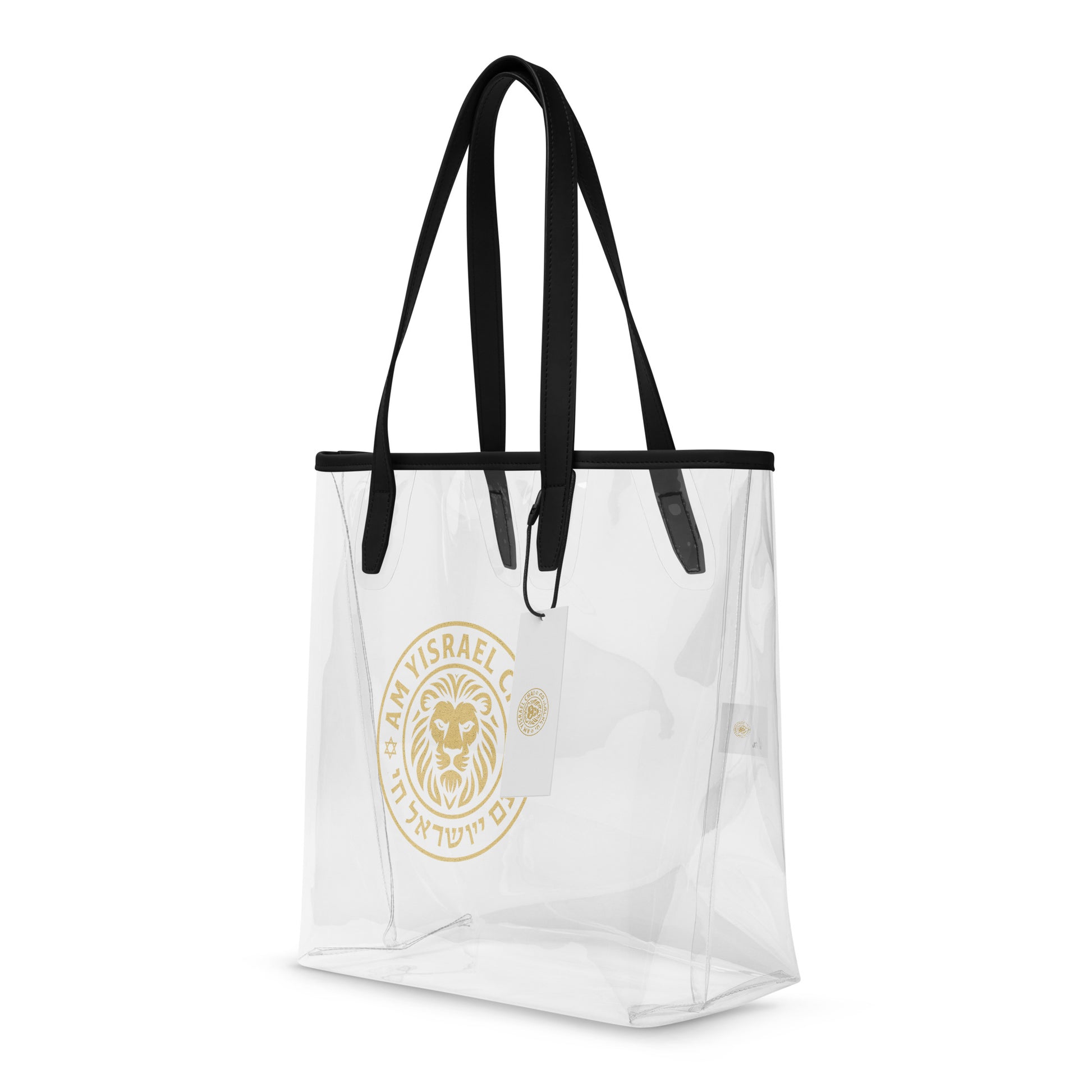 Am Yisrael Chai Clear Tote Bag - American Zionist