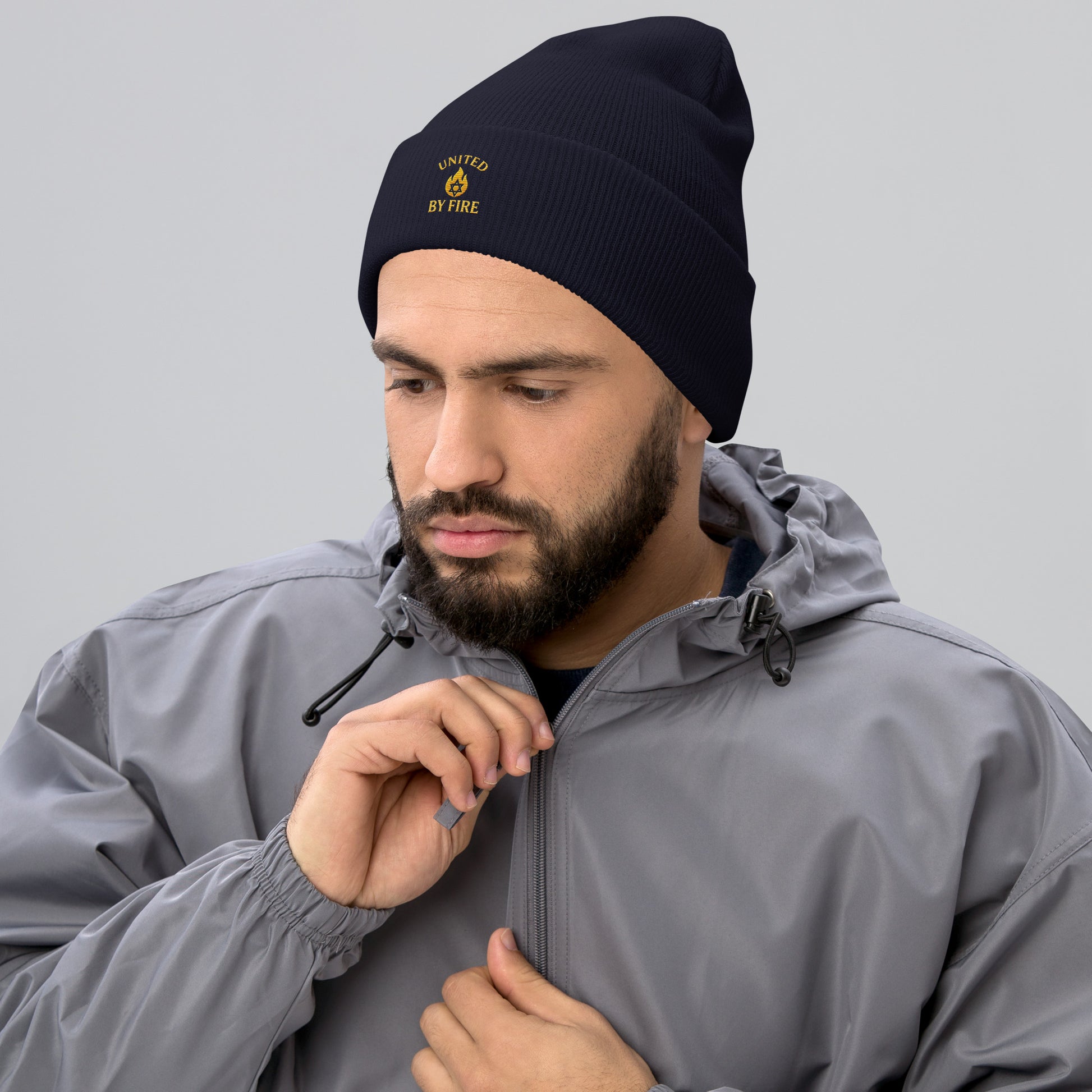 United by Fire Cuffed Beanie - American Zionist