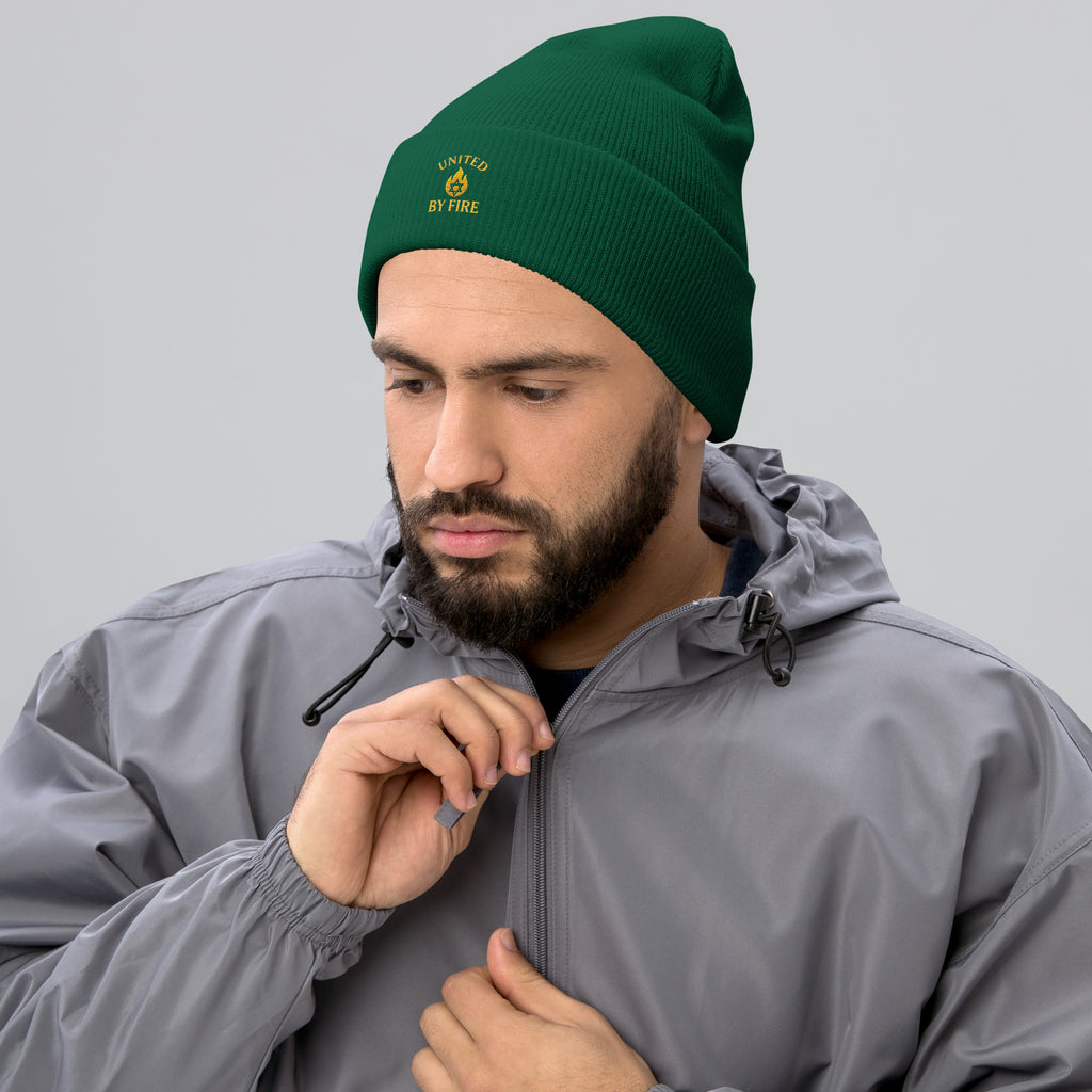 United by Fire Cuffed Beanie - American Zionist