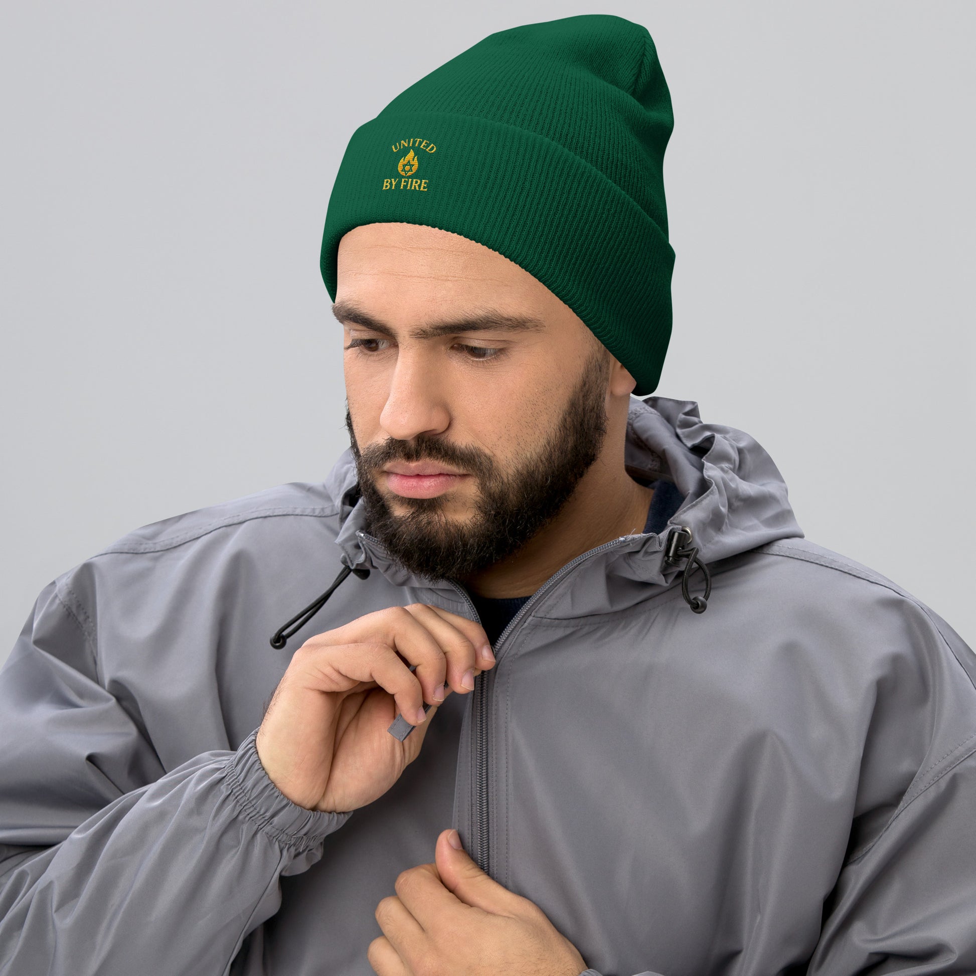 United by Fire Cuffed Beanie - American Zionist
