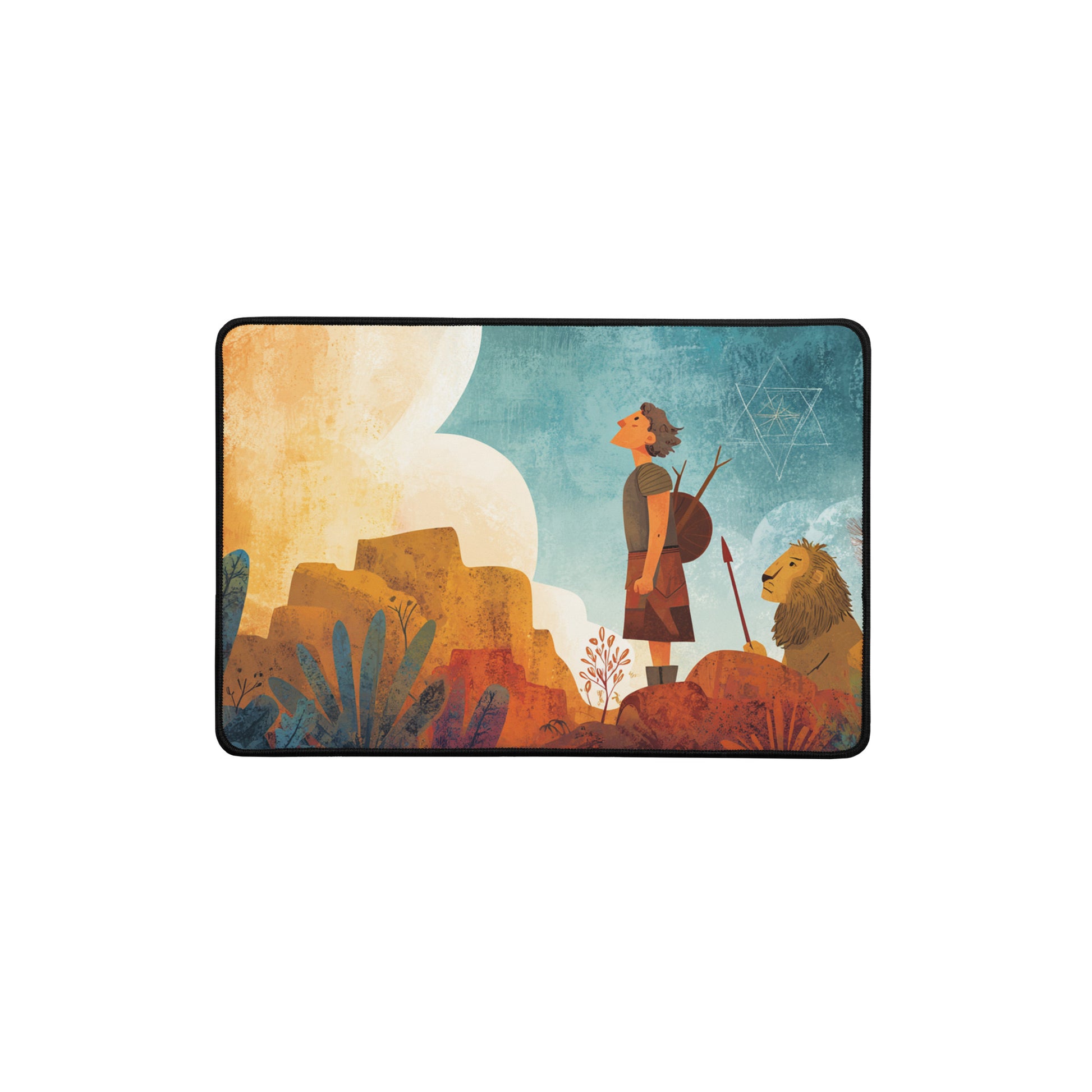Jerusalem Adventurer Desk Mat - American Zionist