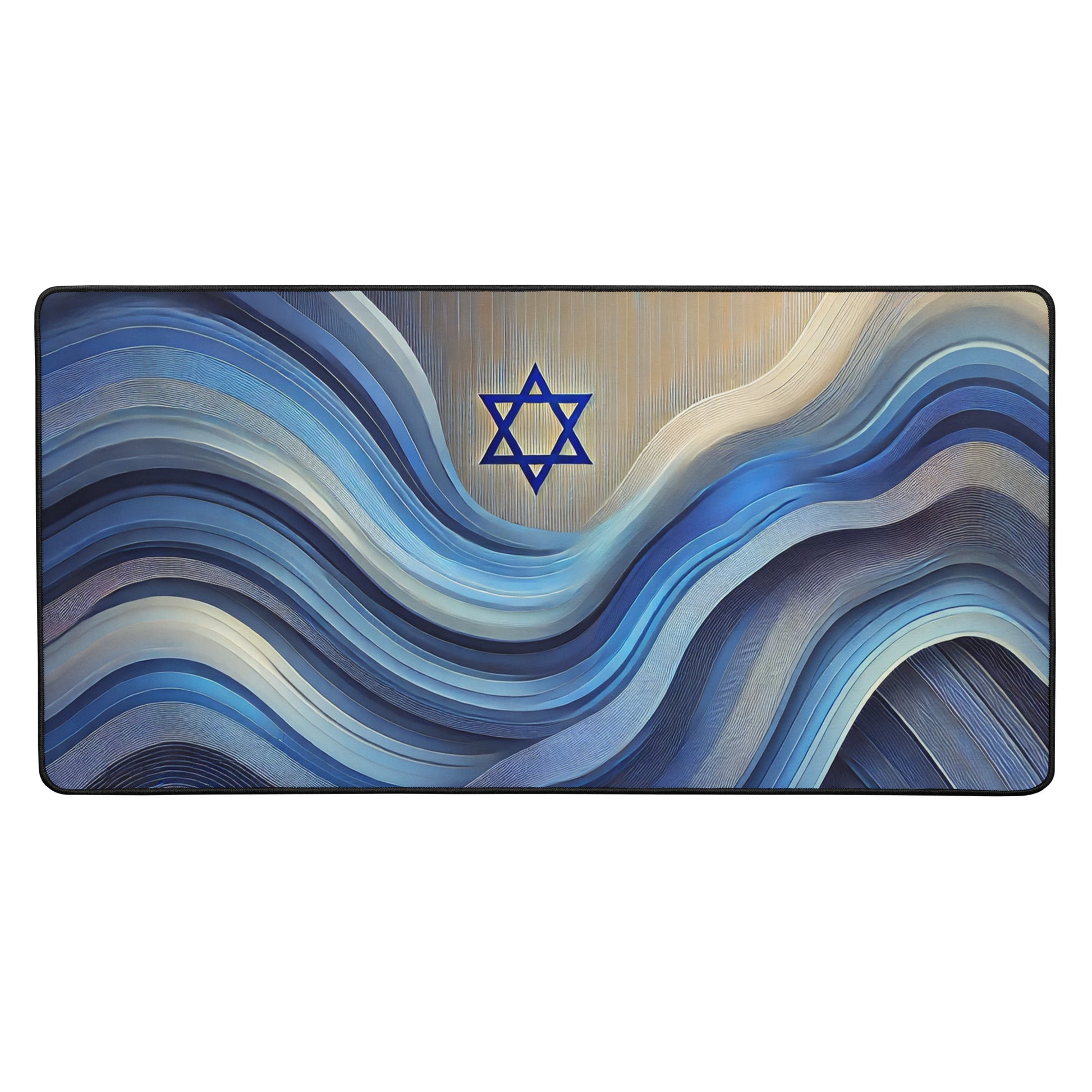 Ocean Flow Star Desk Mat - American Zionist