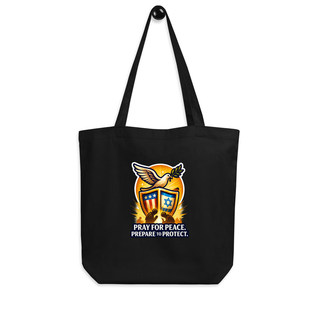 Pray For Peace Eco Tote Bag - American Zionist