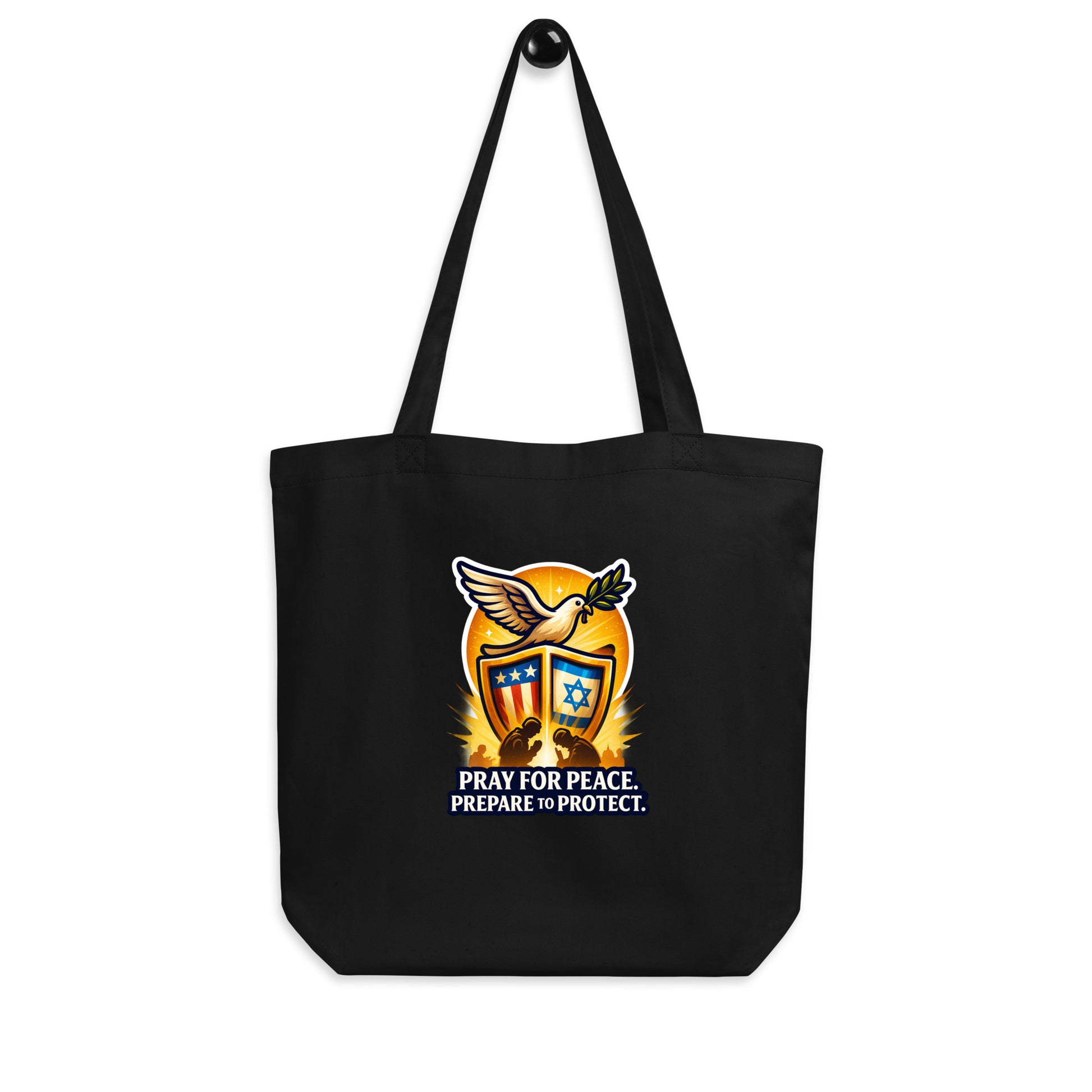 Pray For Peace Eco Tote Bag - American Zionist